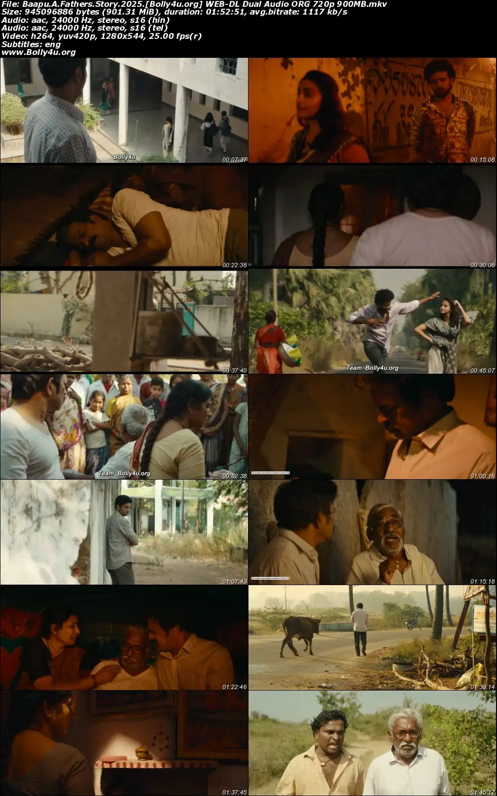 Baapu A Fathers Story 2025 WEB-DL UNCUT Hindi Dual Audio ORG Full Movie Download 1080p  720p  480p