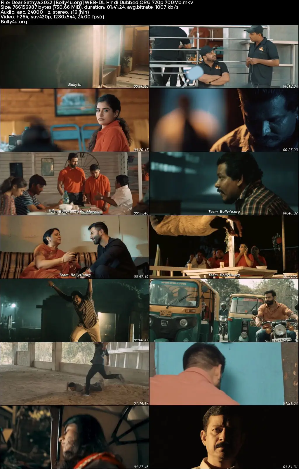 Dear Sathya 2022 WEB-DL Hindi Dubbed ORG Full Movie Download 1080p  720p  480p
