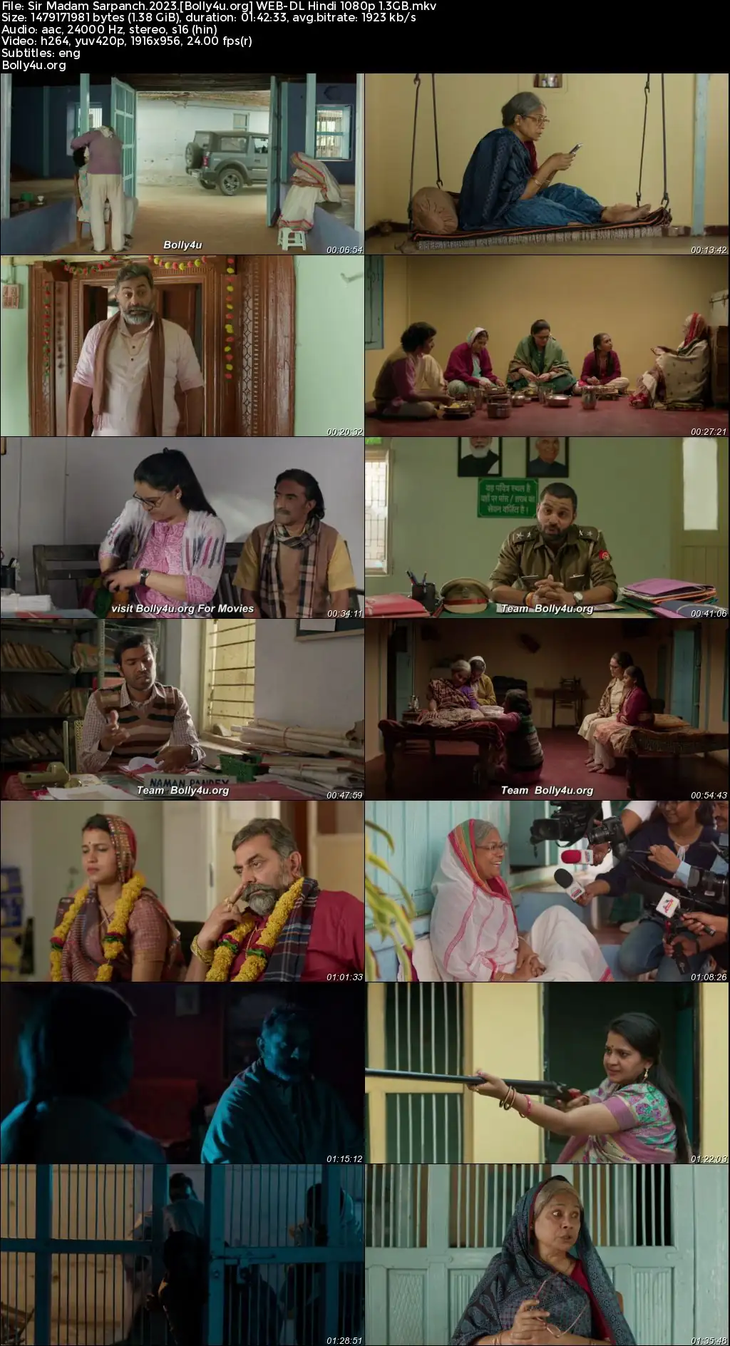 Sir Madam Sarpanch 2023 WEB-DL Hindi Full Movie Download 1080p  720p  480p