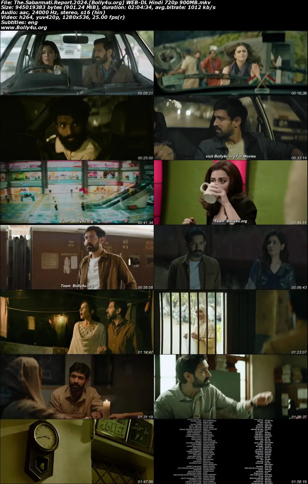 The Sabarmati Report 2024 WEB-DL Hindi Full Movie Download 1080p  720p  480p