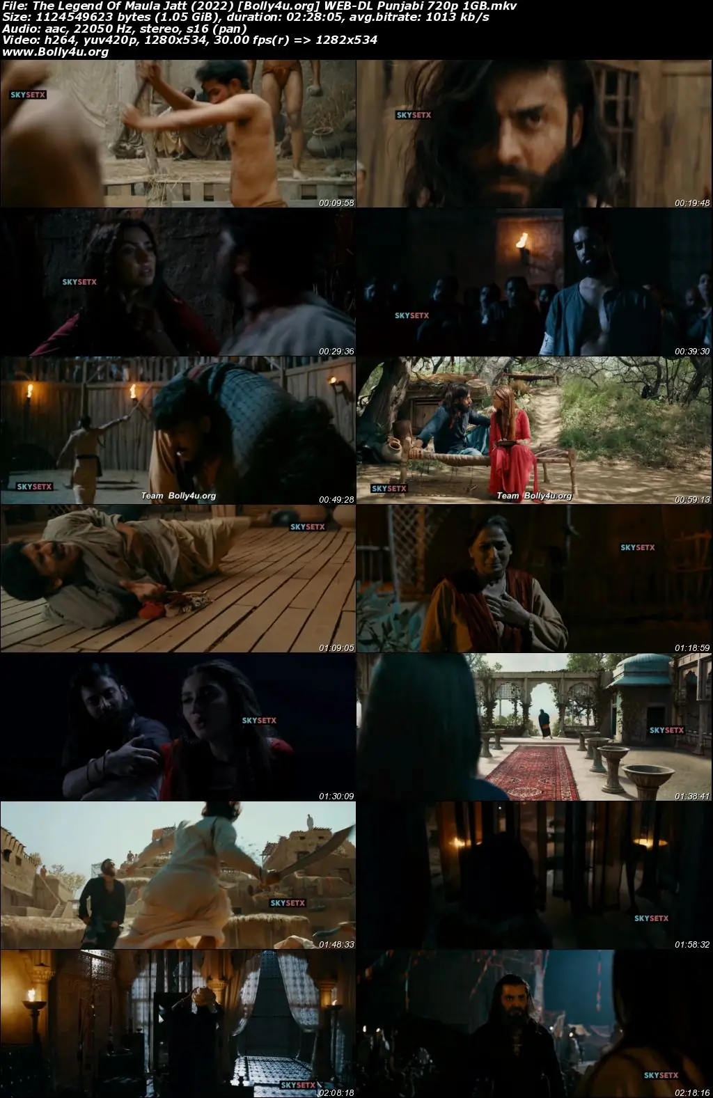 The Legend Of Maula Jatt 2022 WEB-DL Punjabi Full Movie Download 1080p  720p  480p
