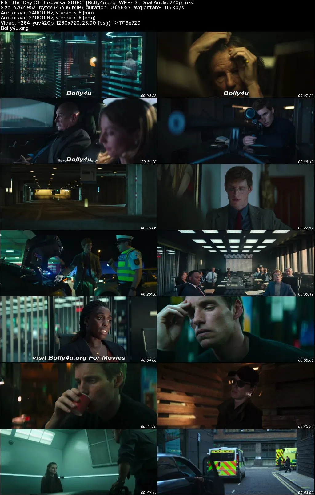 The Day Of The Jackal 2024 WEB-DL Hindi Dual Audio ORG S01 Complete Download 720p