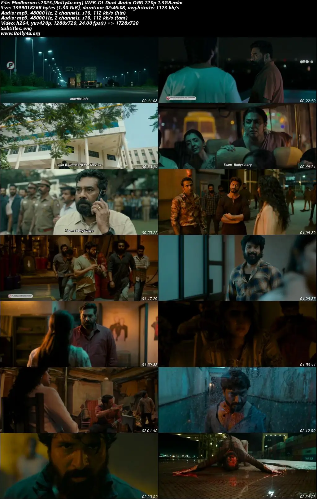 Madharaasi 2025 WEB-DL UNCUT Hindi Dual Audio ORG Full Movie Download 1080p  720p  480p