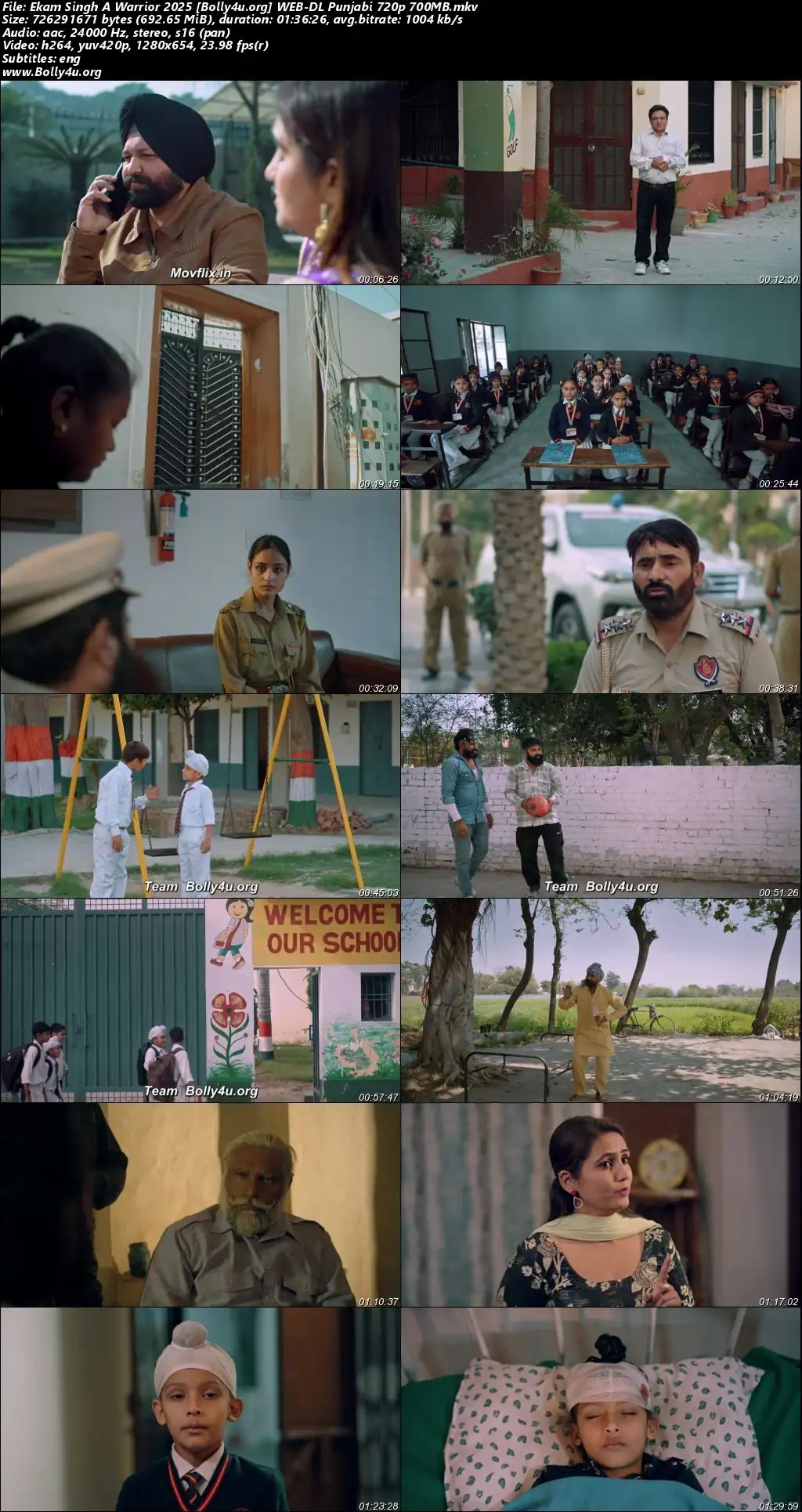 Ekam Singh A Warrior 2025 WEB-DL Punjabi Full Movie Download 1080p  720p  480p