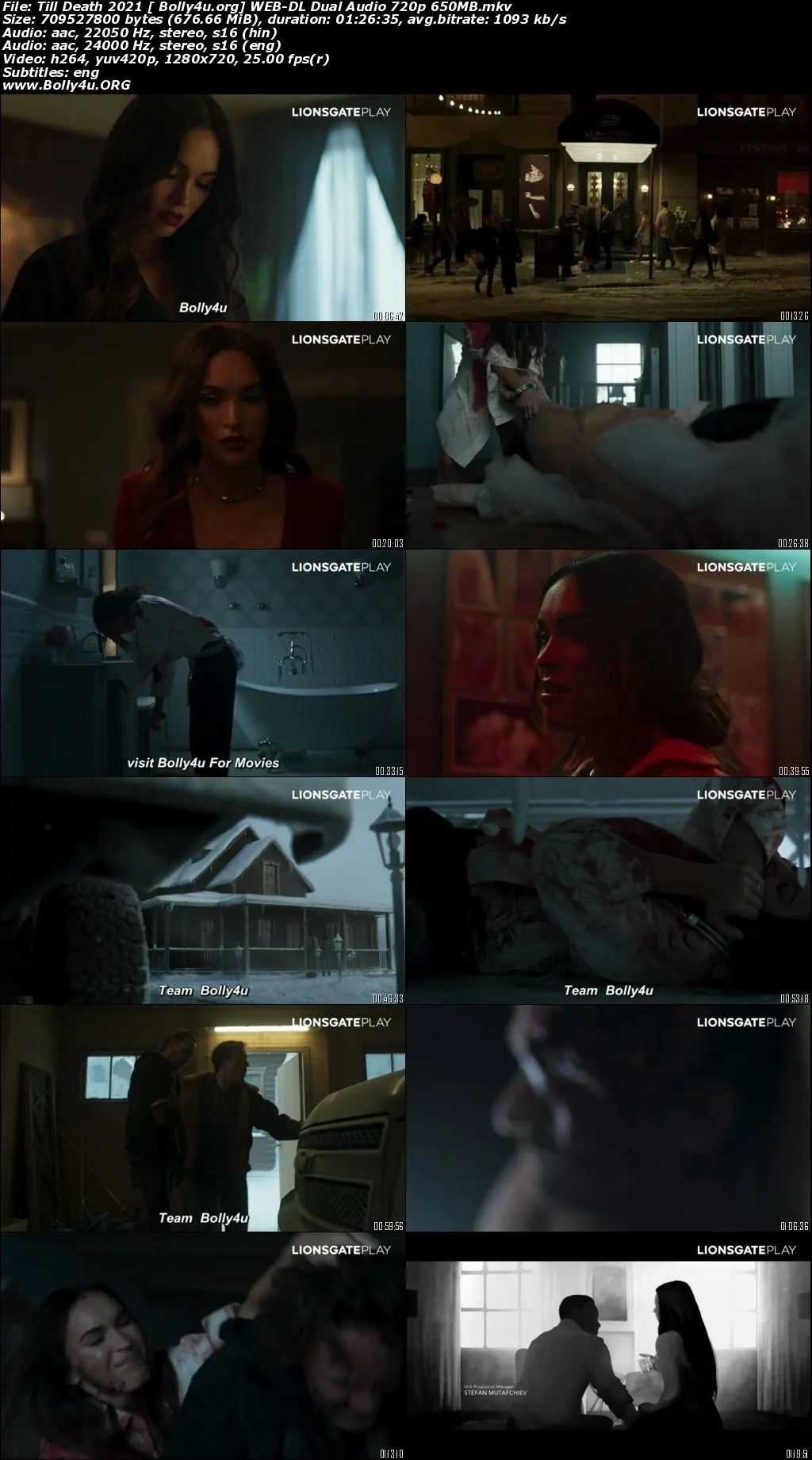 Till Death 2021 WEB-DL 650Mb Hindi Dual Audio 720p Download