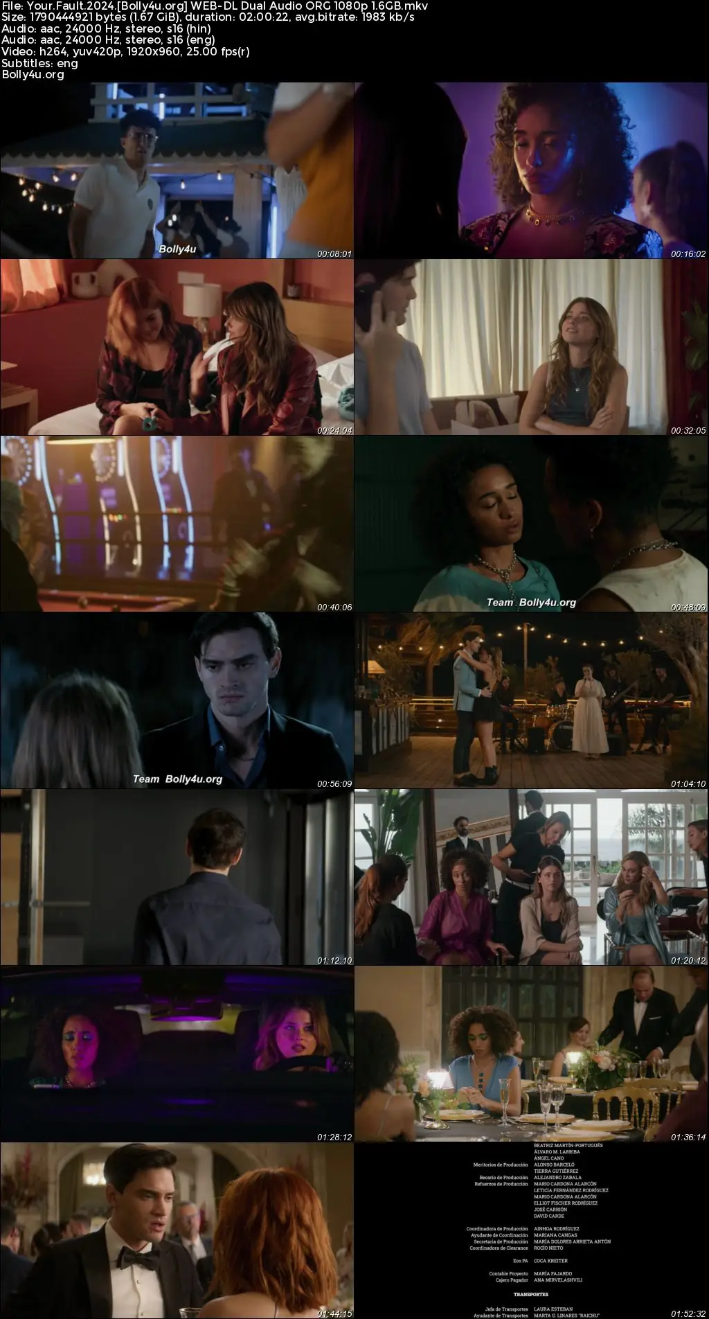 Your Fault 2024 WEB-DL Hindi Dual Audio ORG Full Movie Download 1080p  720p  480p