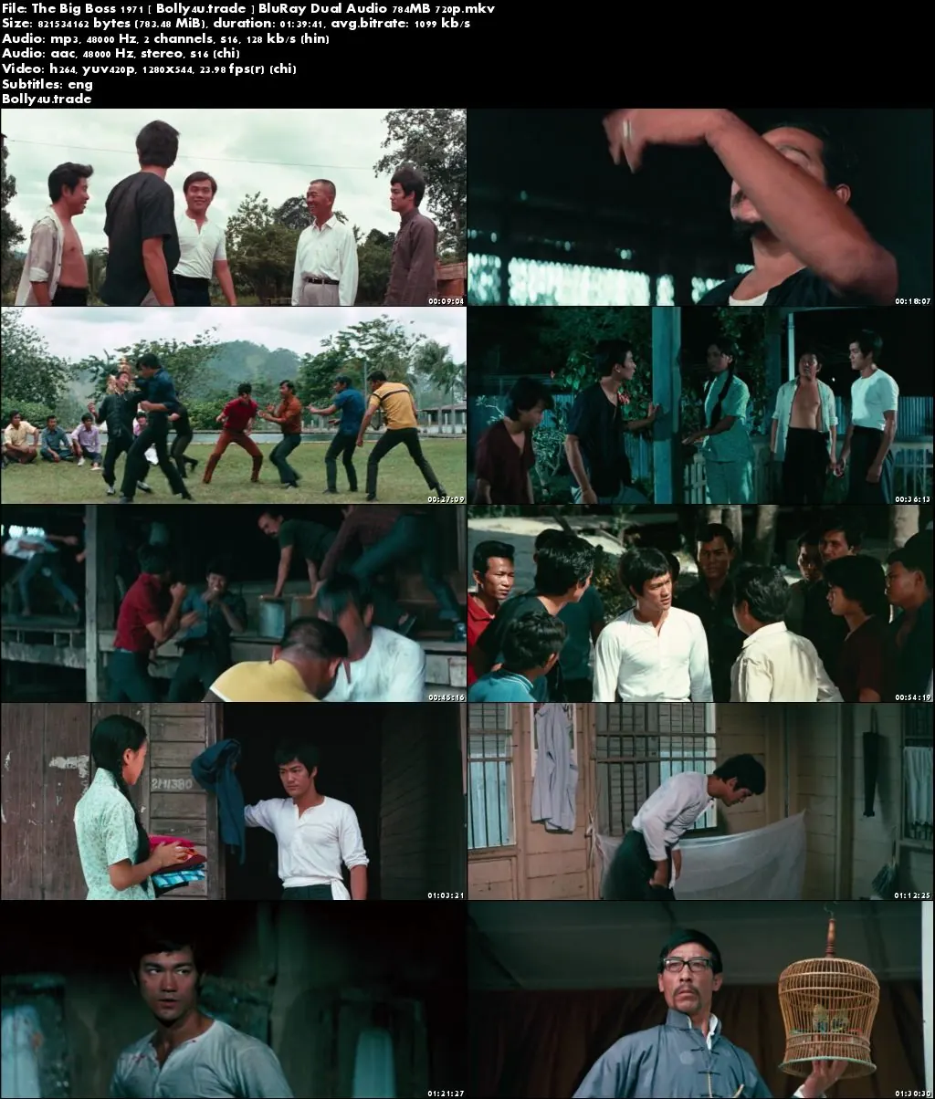 The Big Boss 1971 BluRay 750MB Hindi Dual Audio 720p Download