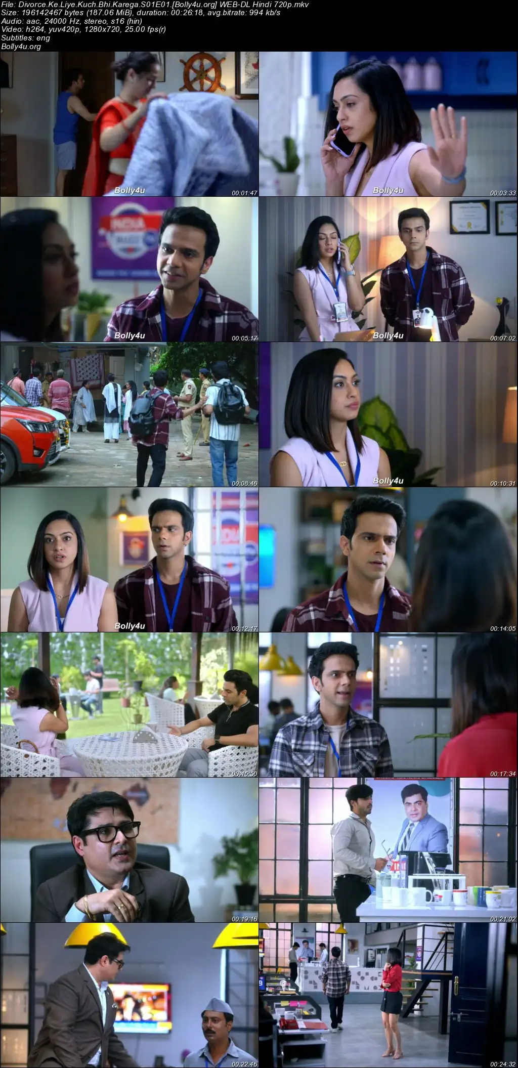 Divorce Ke Liye Kuch Bhi Karega 2024 WEB-DL Hindi S01 Complete Download 720p  480p