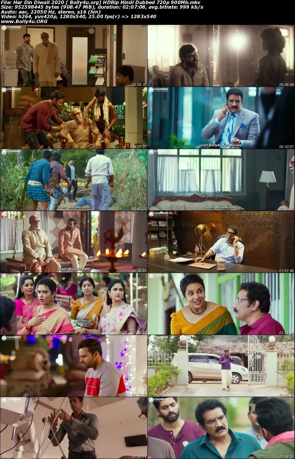 Har Din Diwali 2020 HDRip 300Mb Hindi Dubbed 480p Download