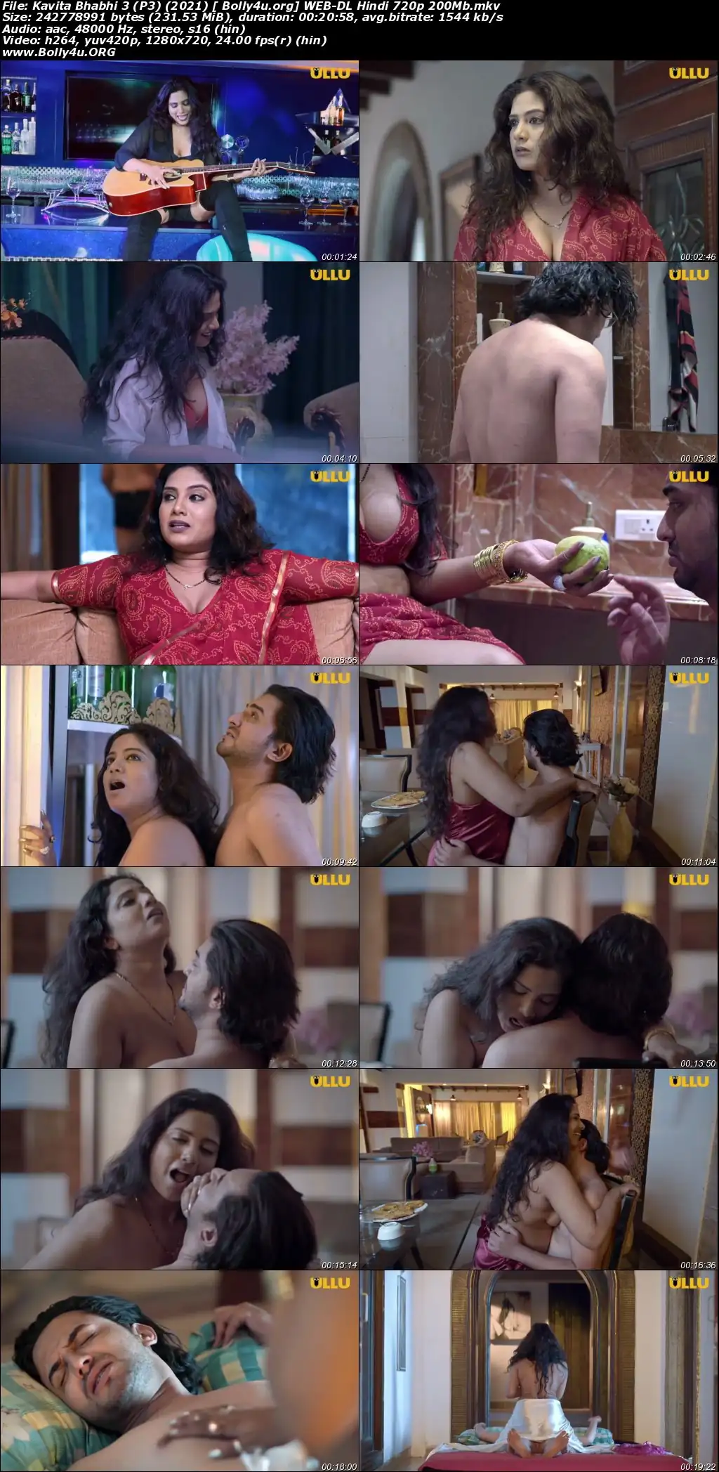 Kavita Bhabhi 3 2021 WEB-DL 200Mb Hindi Part 03 ULLU 720p Download