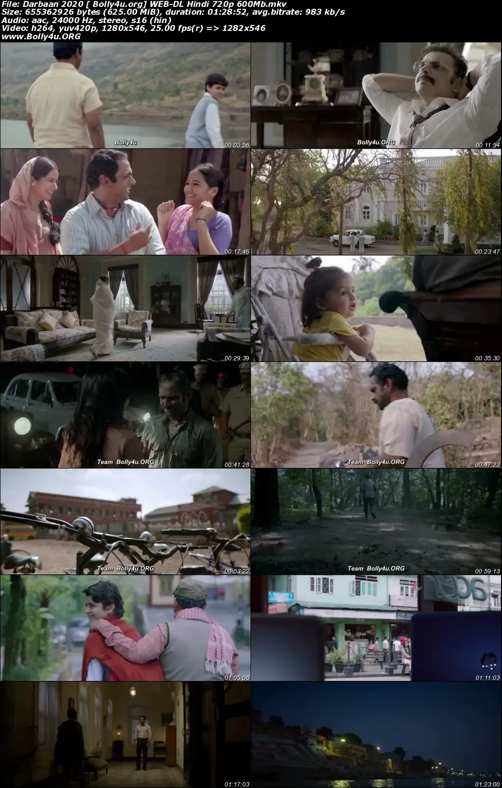Darbaan 2020 WEB-DL 600Mb Hindi Movie Download 720p