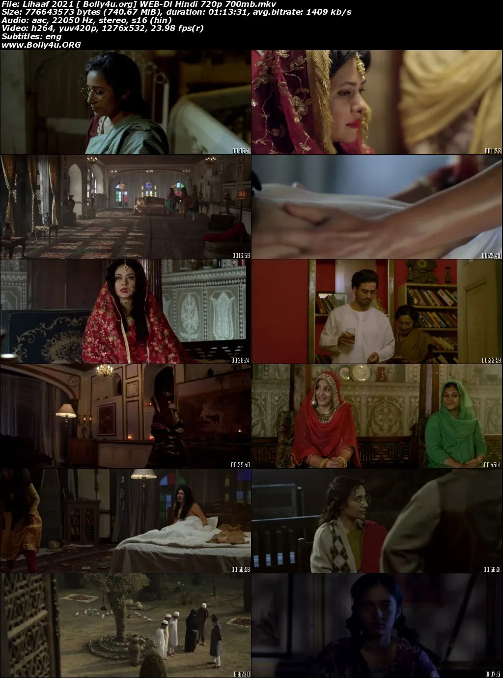 Lihaaf The Quilt 2021 WEB-DL 250Mb Hindi Movie Download 480p