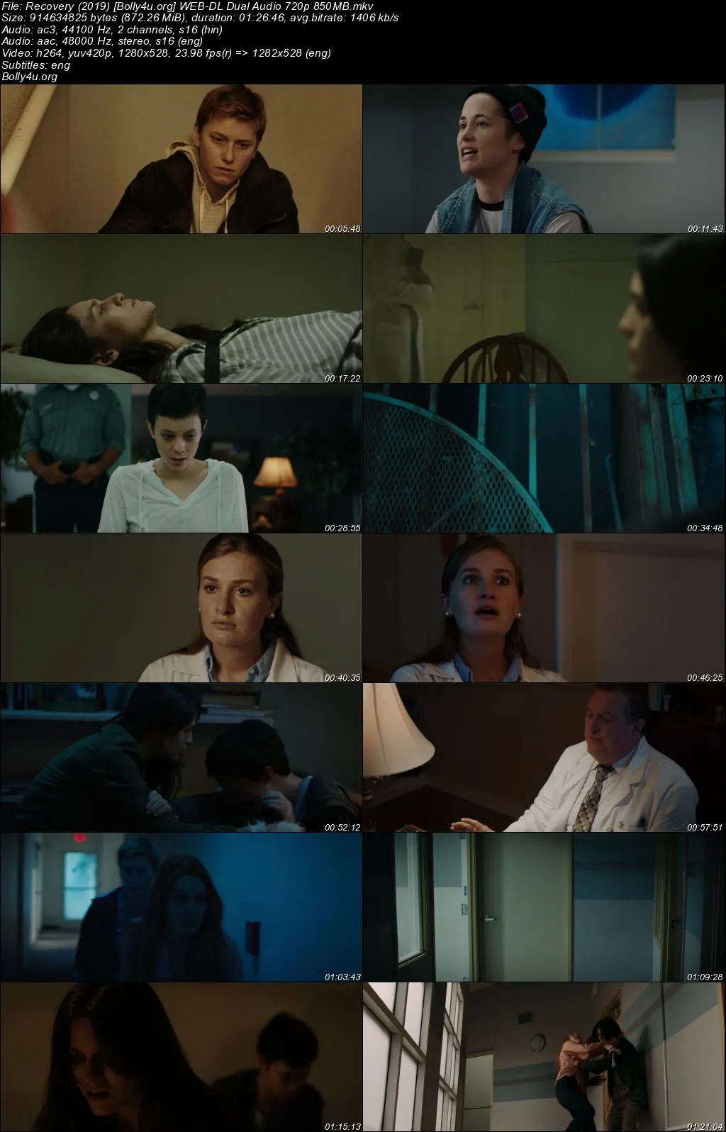 Recovery 2019 WEB-DL Hindi Dual Audio Full Movie Download 720p  480p