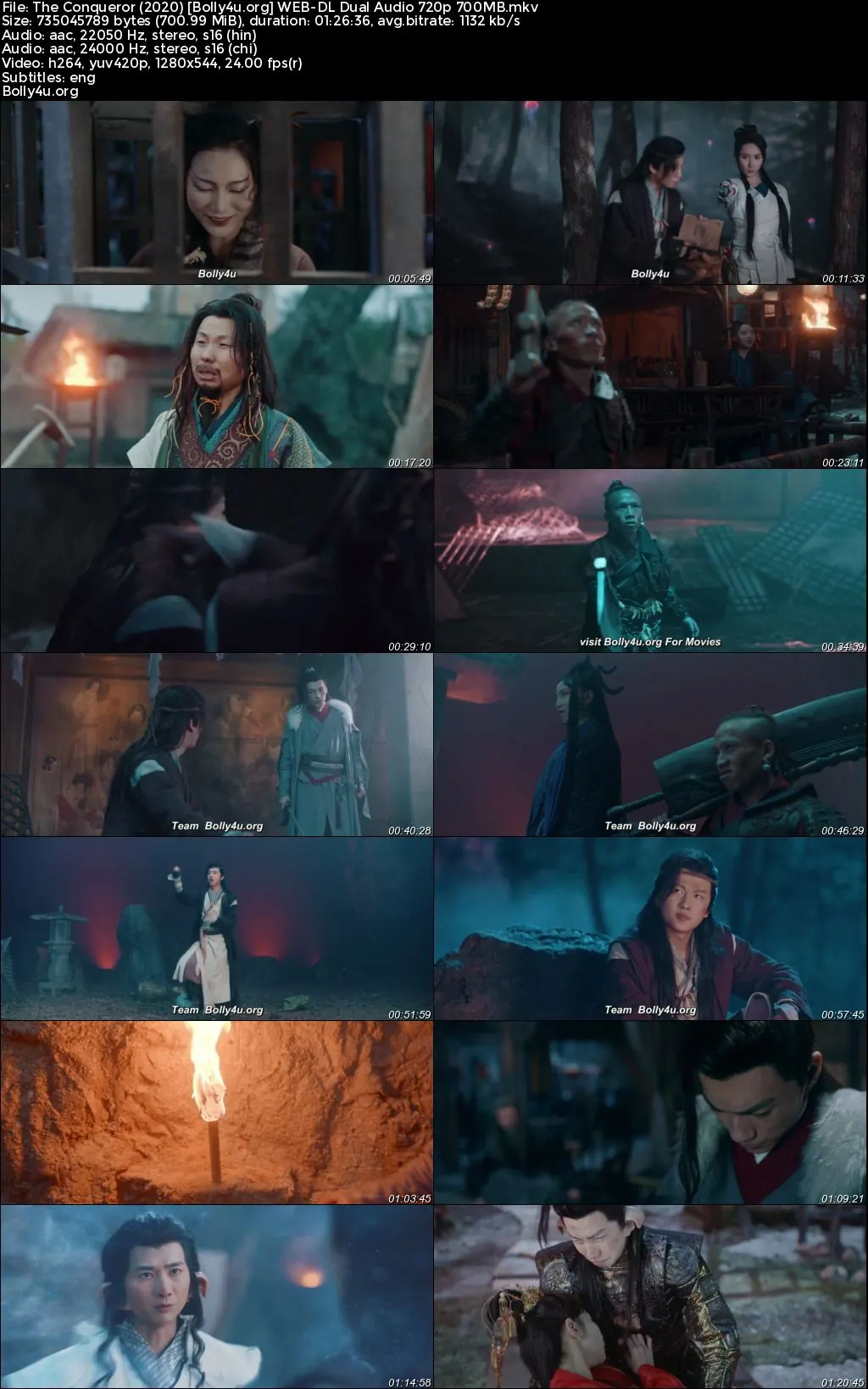 The Conqueror 2020 WEB-DL Hindi Dual Audio Full Movie Download 1080p  720p  480p