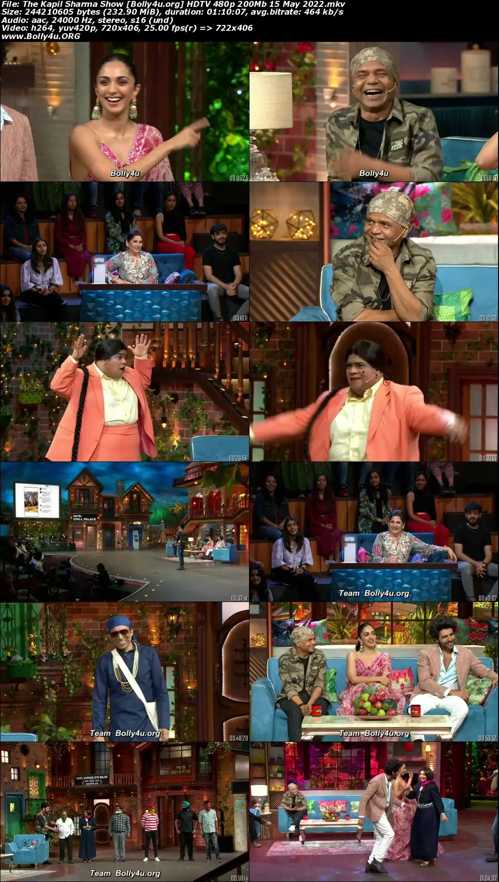 The Kapil Sharma Show HDTV 480p 200Mb 15 May 2022 Download