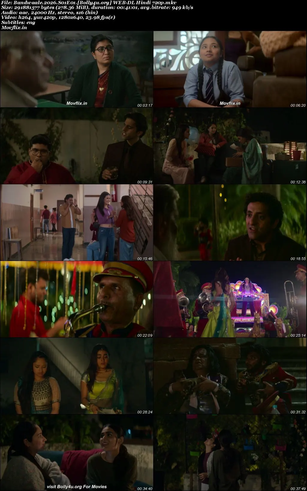 Bandwaale 2026 WEB-DL Hindi S01 Complete Download 720p  480p