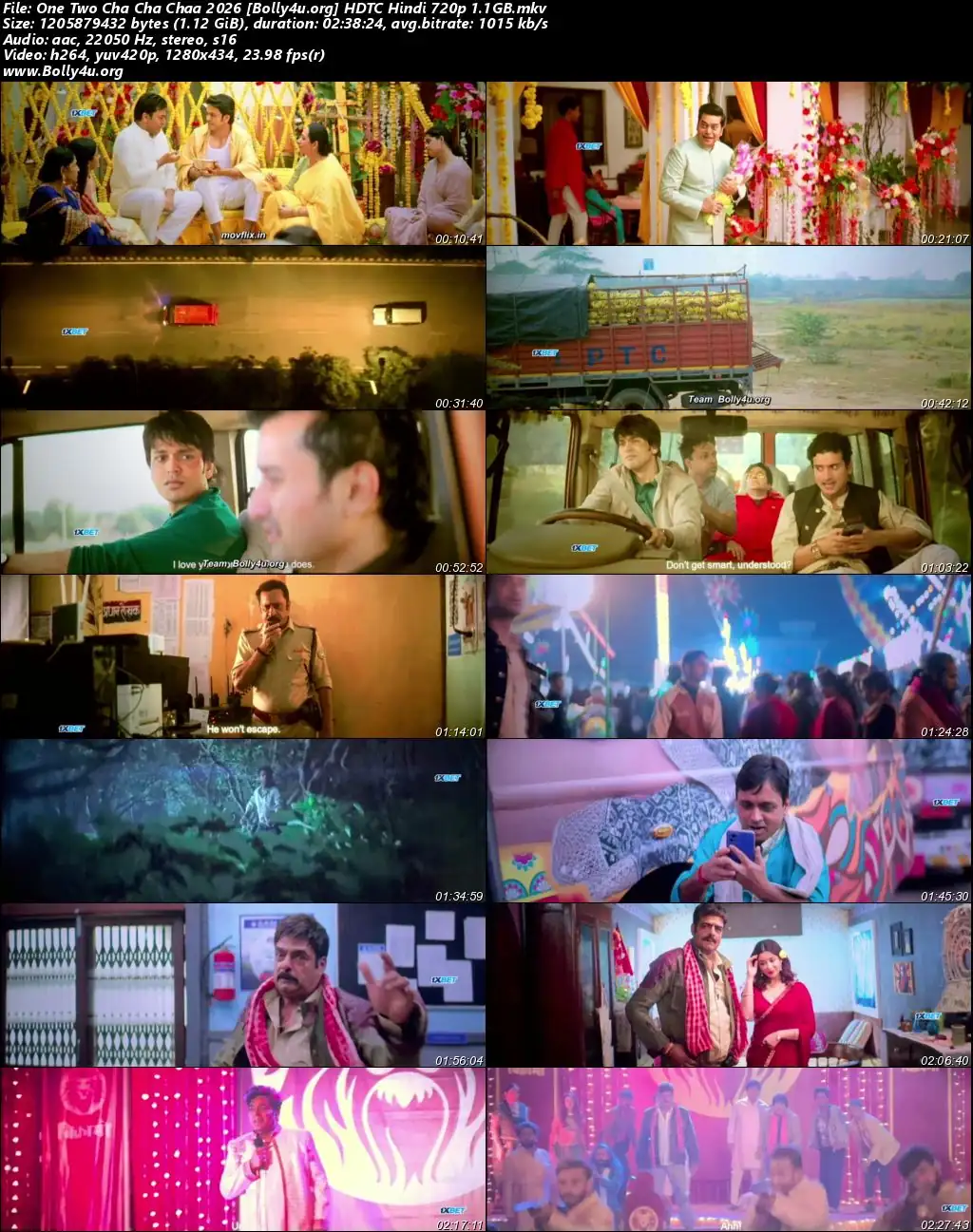 One Two Cha Cha Chaa 2026 HDTC Hindi Full Movie Download 1080p  720p  480p