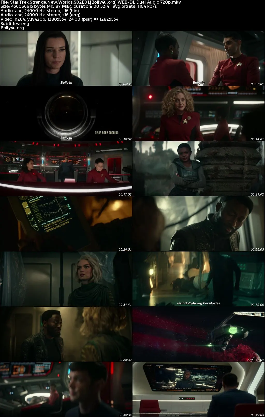 Star Trek Strange New Worlds 2023 WEB-DL Hindi Dual Audio ORG S02 Complete Download 720p