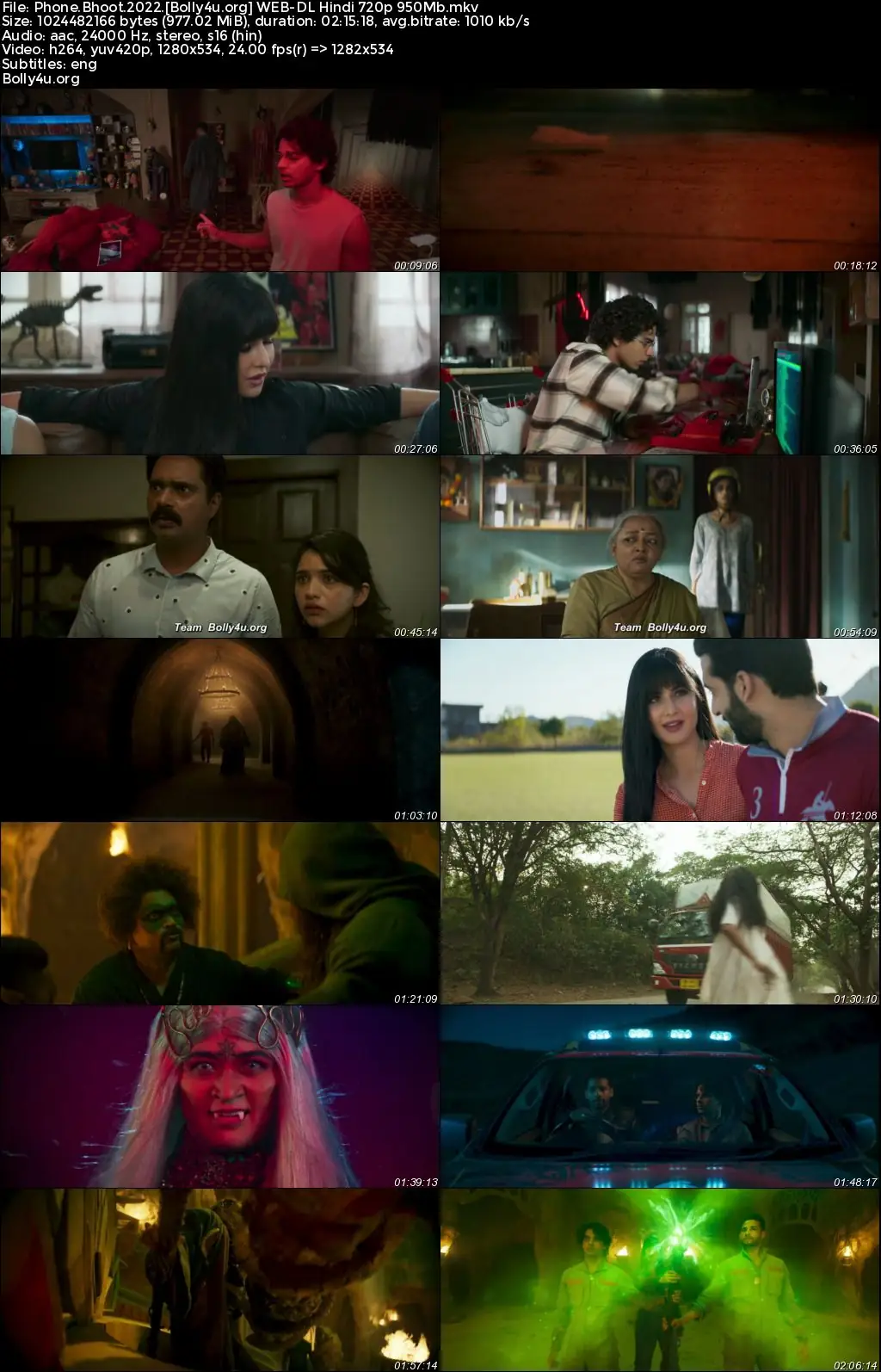 Phone Bhoot 2022 WEB-DL Hindi Full Movie Download 1080p  720p  480p