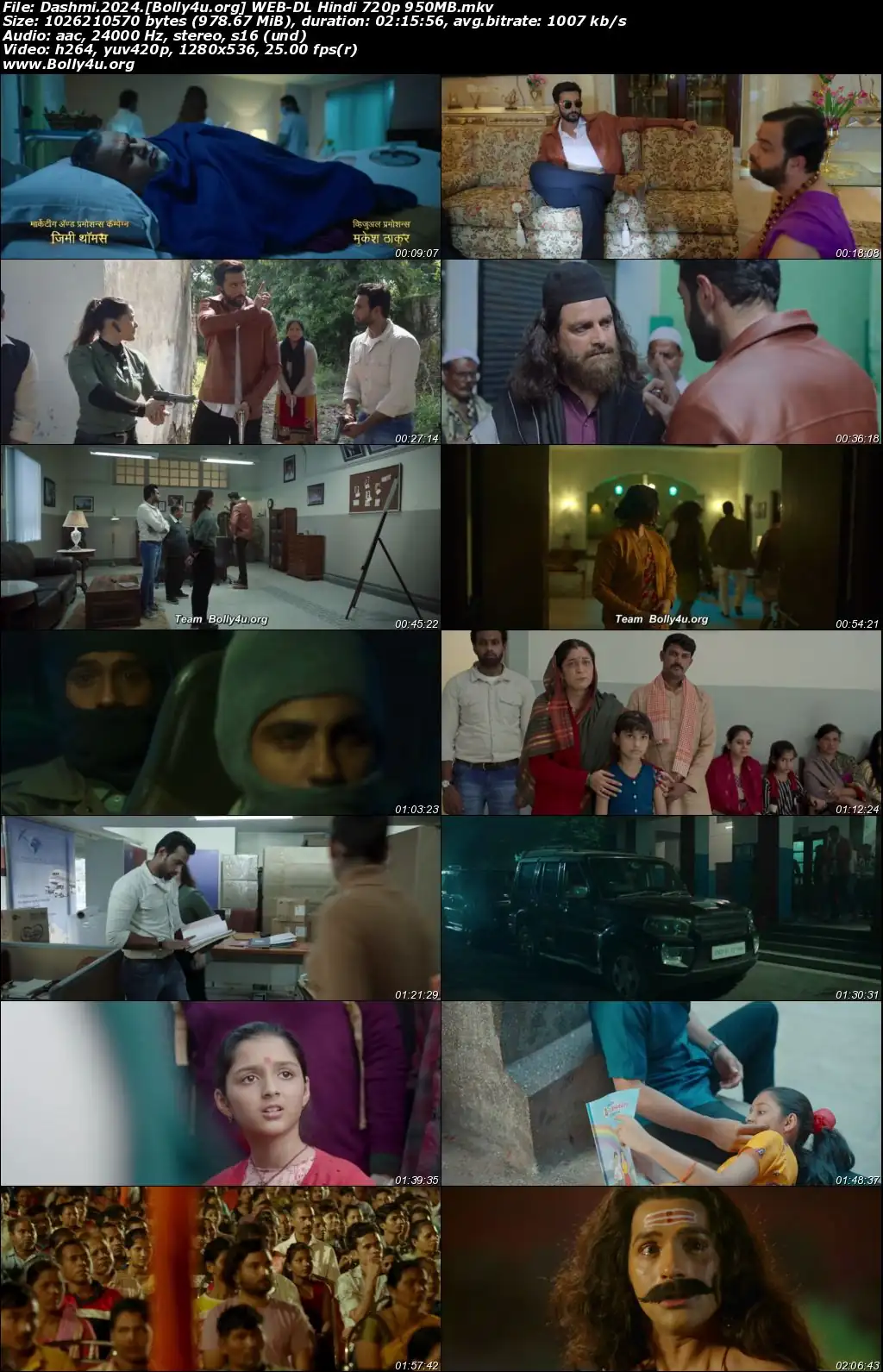 Dashmi 2024 WEB-DL Hindi Full Movie Download 1080p  720p  480p