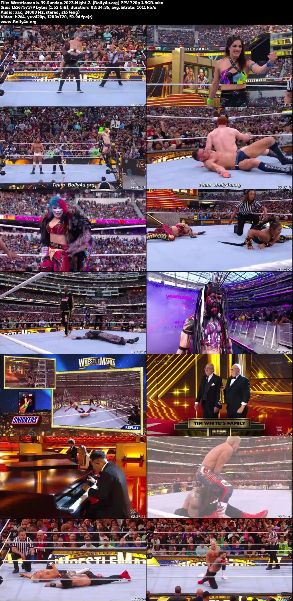 Wrestlemania 39 2023 WEB-DL Sunday Night 2 PPV 720p 480p Download