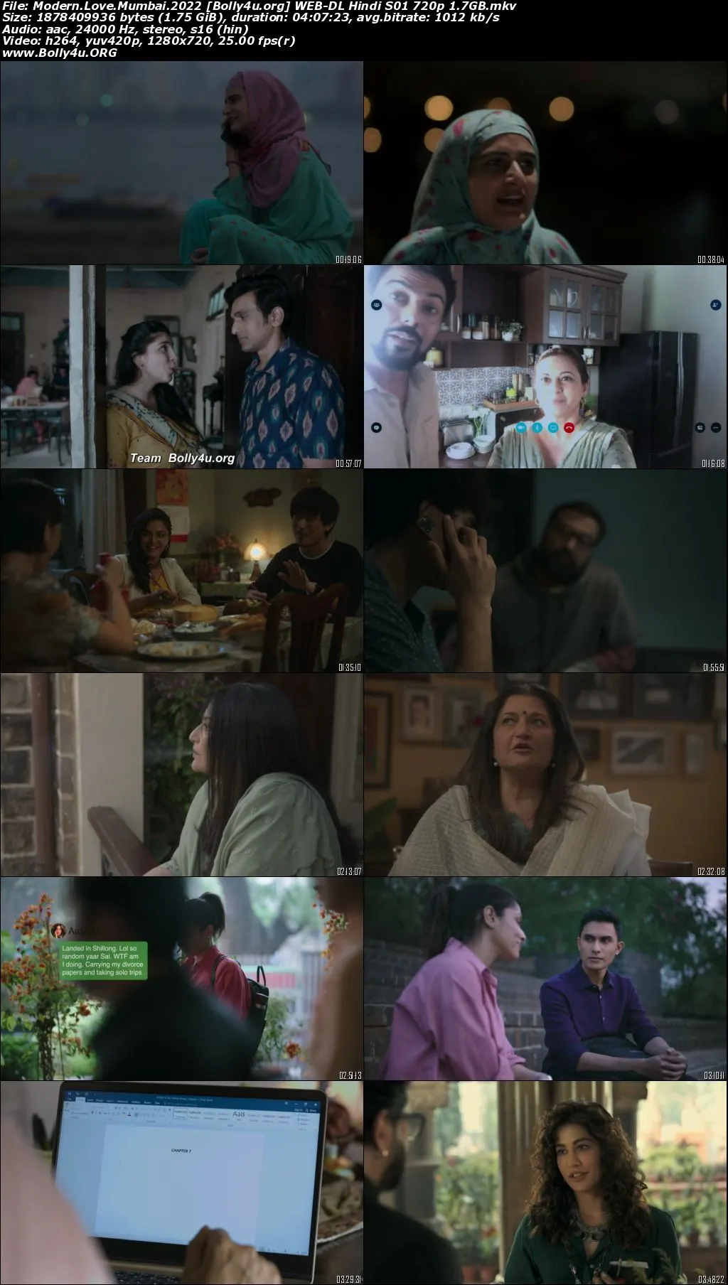 Modern Love Mumbai 2022 WEB-DL Hindi S01 Download 720p  480p