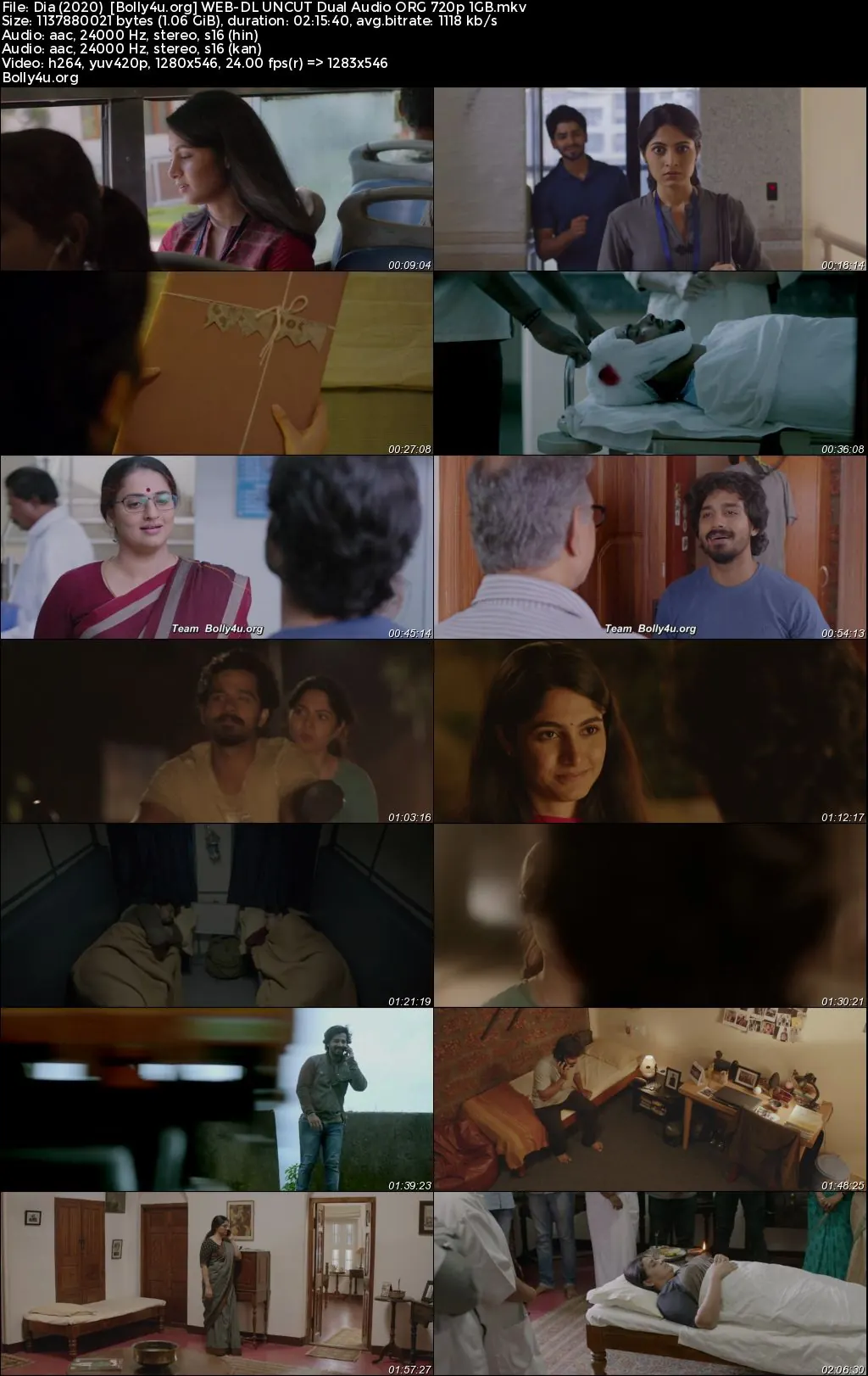 Dia 2020 WEB-DL UNCUT Hindi Dual Audio ORG Full Movie Download 1080p  720p  480p