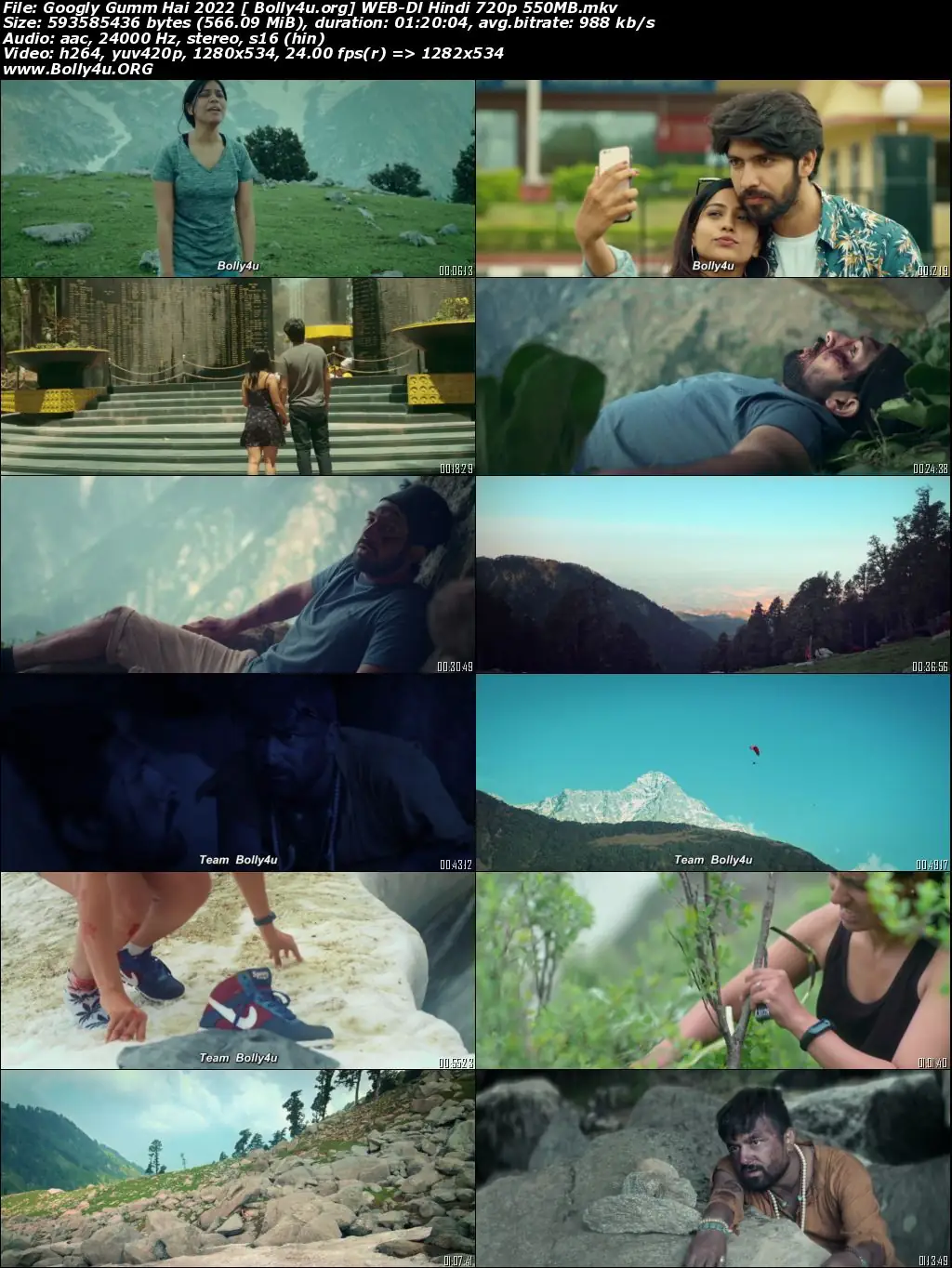 Googly Gumm Hai 2022 WEB-DL 250Mb Hindi Movie Download 480p