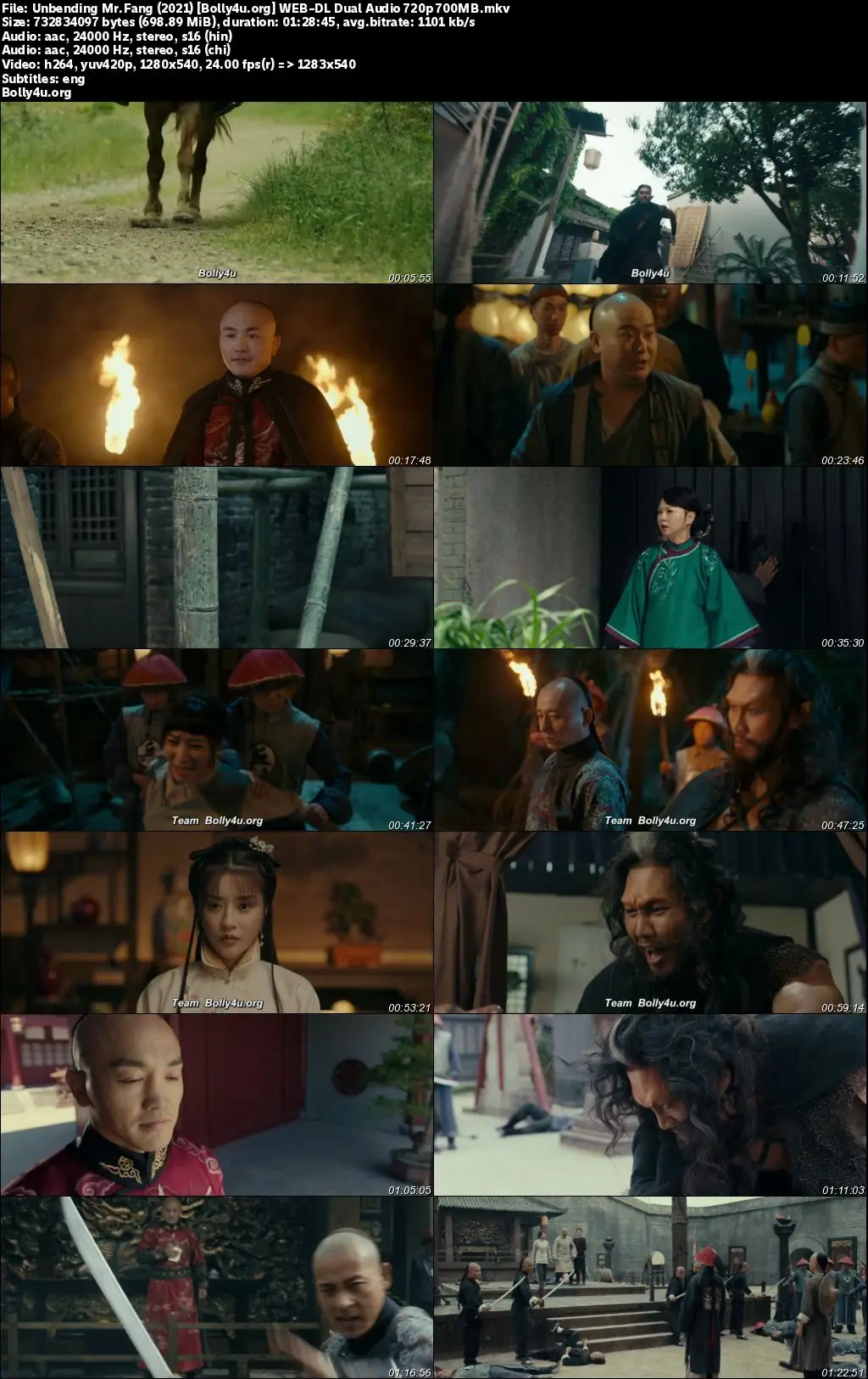 Unbending Mr Fang 2021 WEB-DL Hindi Dual Audio Full Movie Download 1080p  720p  480p