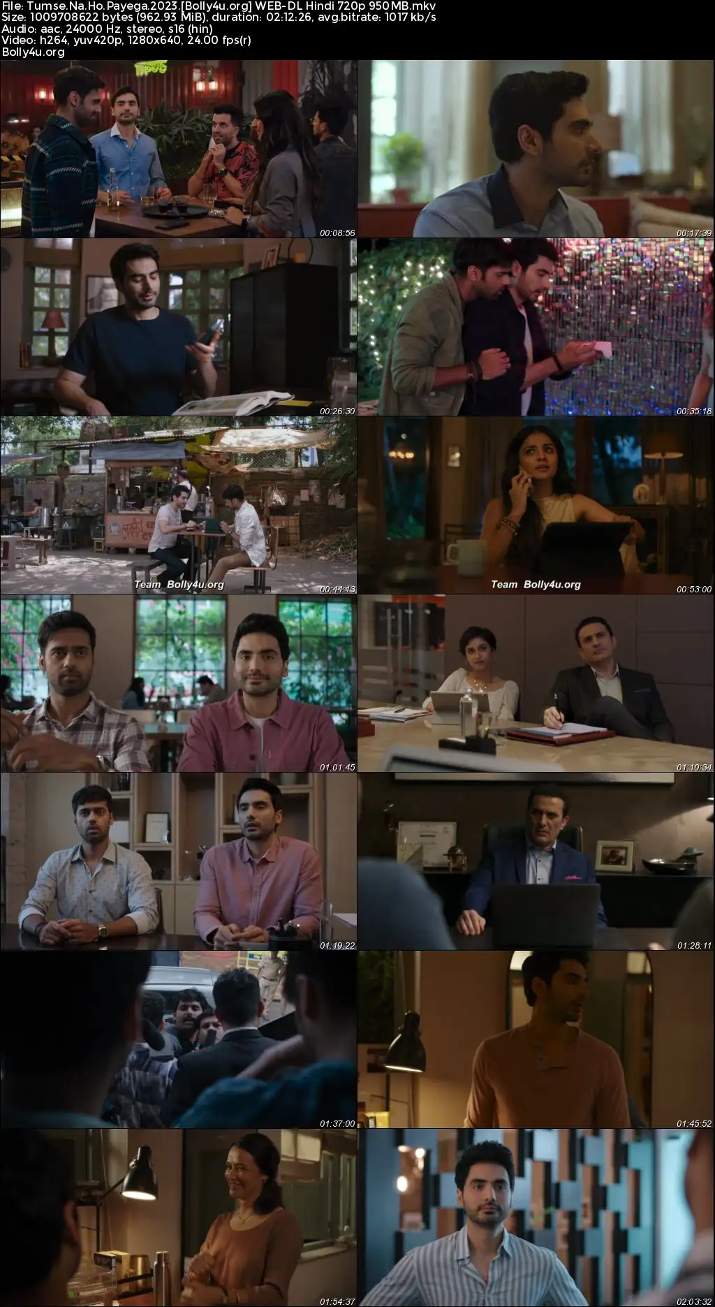 Tumse Na Ho Payega 2023 WEB-DL Hindi Full Movie Download 1080p  720p  480p