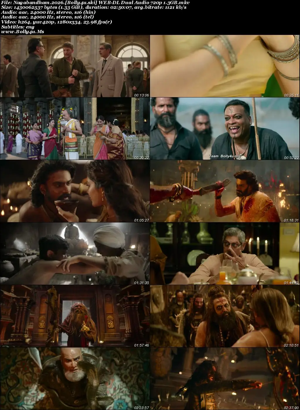 Nagabandham 2026 WEB-DL UNCUT Hindi CLEAN Dual Audio Full Movie Download 1080p  720p  480p