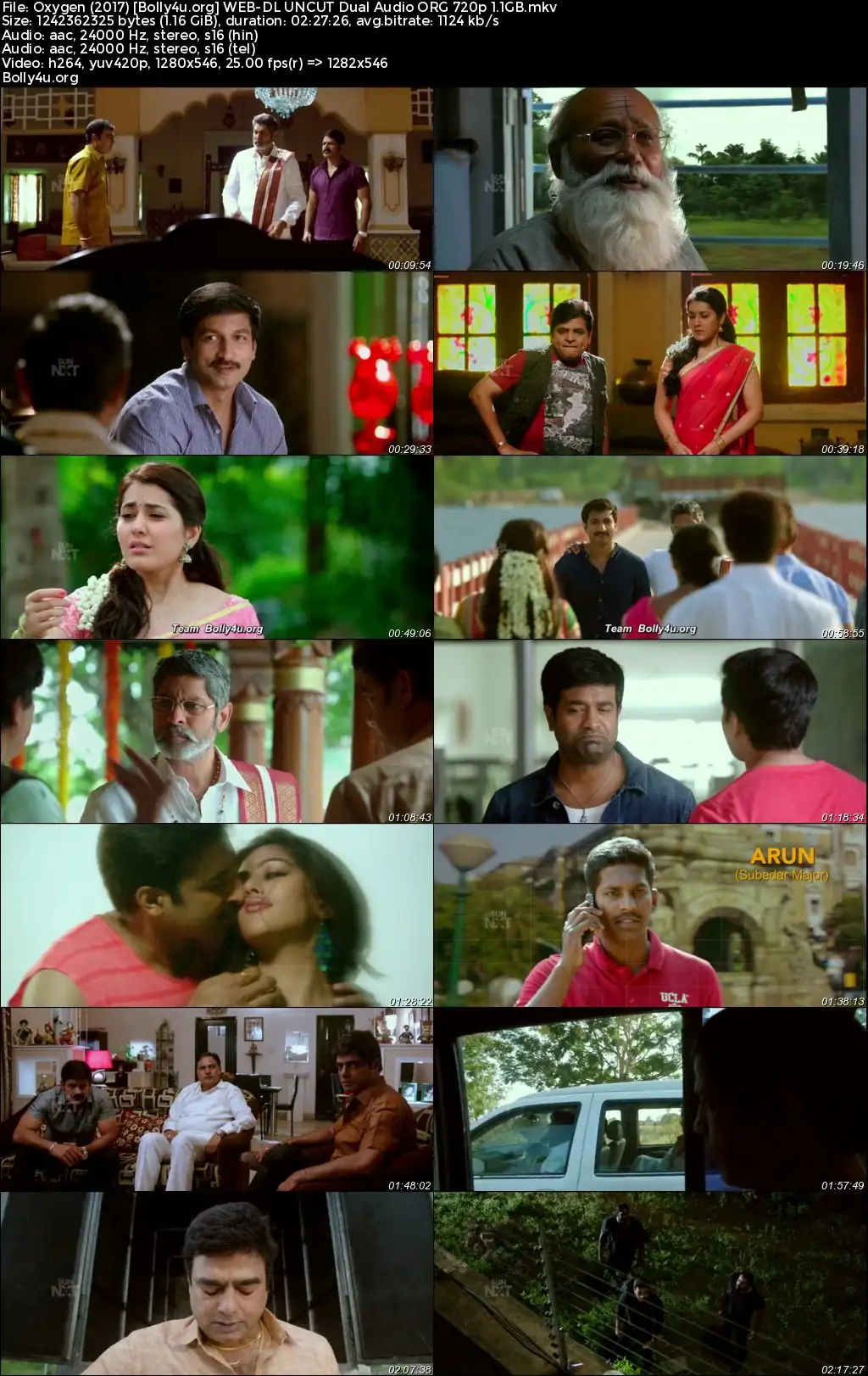 Oxygen 2017 WEB-DL UNCUT Hindi Dual Audio ORG Full Movie Download 1080p  720p  480p