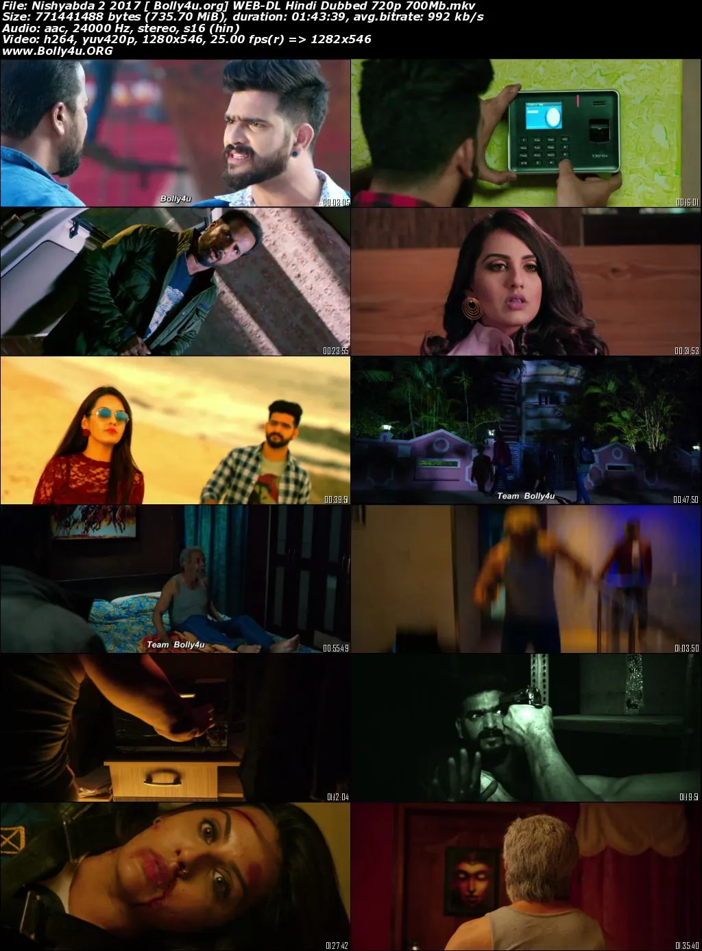 Nishyabda 2 2017 WEB-DL Hindi Dubbed ORG Download 720p  480p
