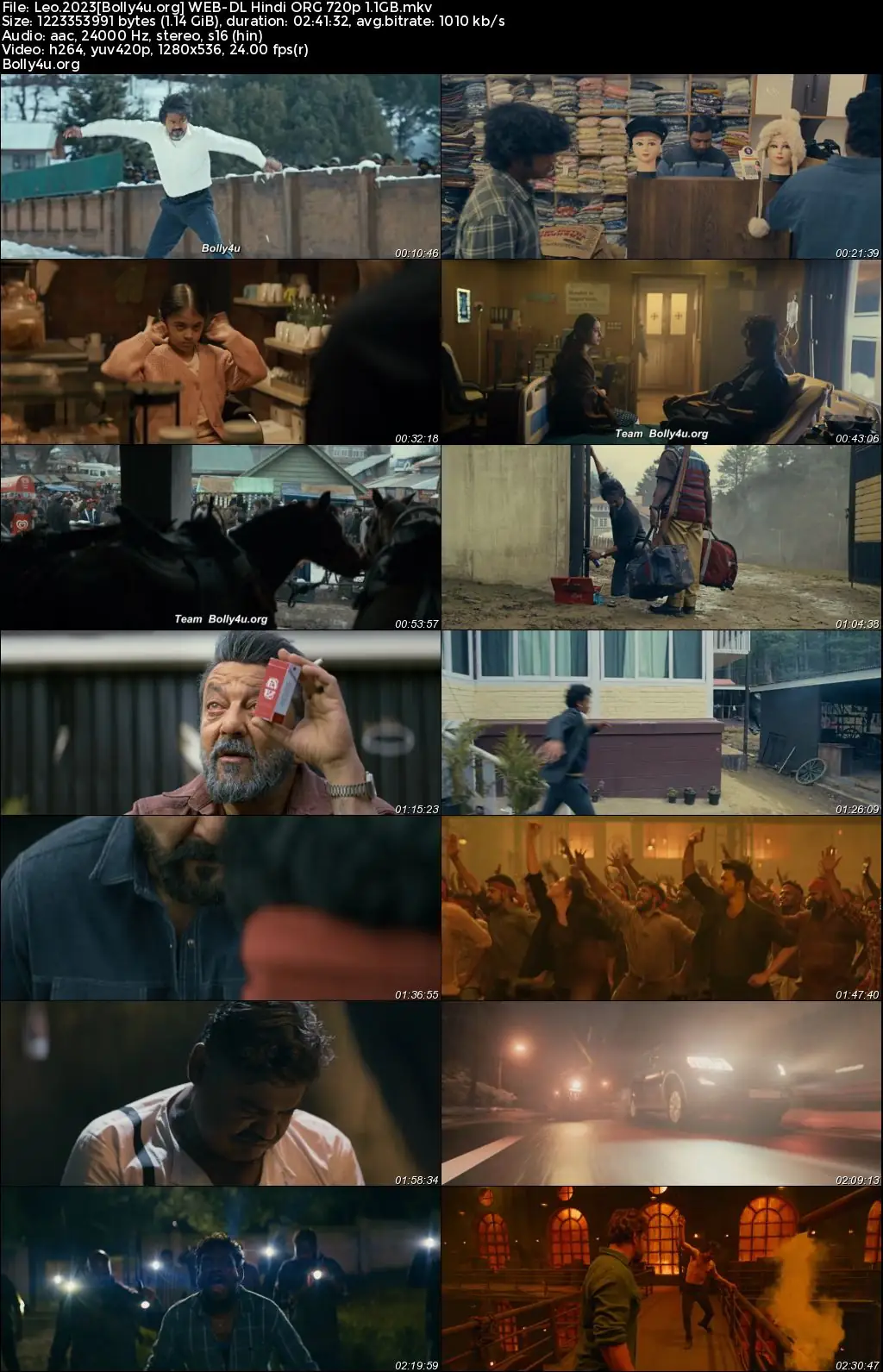 Leo 2023 WEB-DL Hindi ORG Full Movie Download 1080p  720p  480p