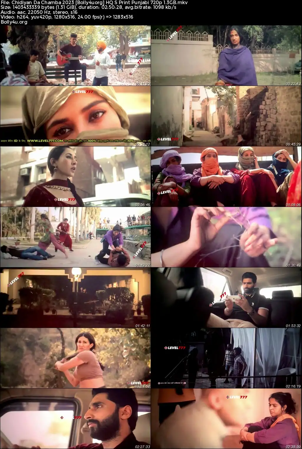 Chidiyan Da Chamba 2023 HQ S Print Punjabi Full Movie Download 1080p  720p  480p