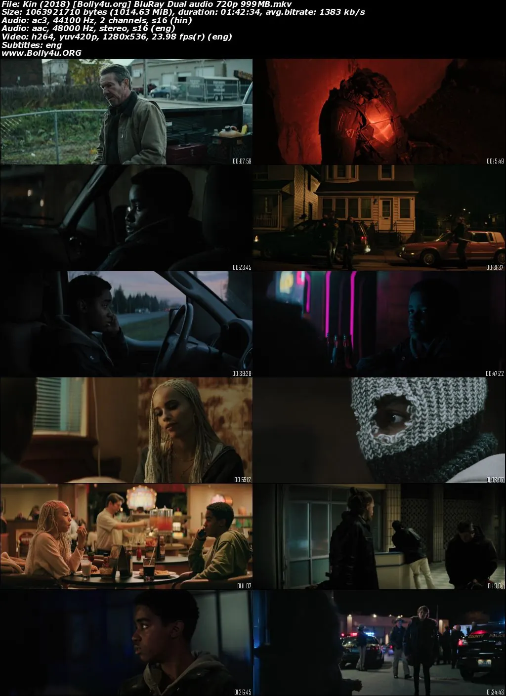 Kin 2018 BluRay Hindi Dual Audio Full Movie Download 720p  480p
