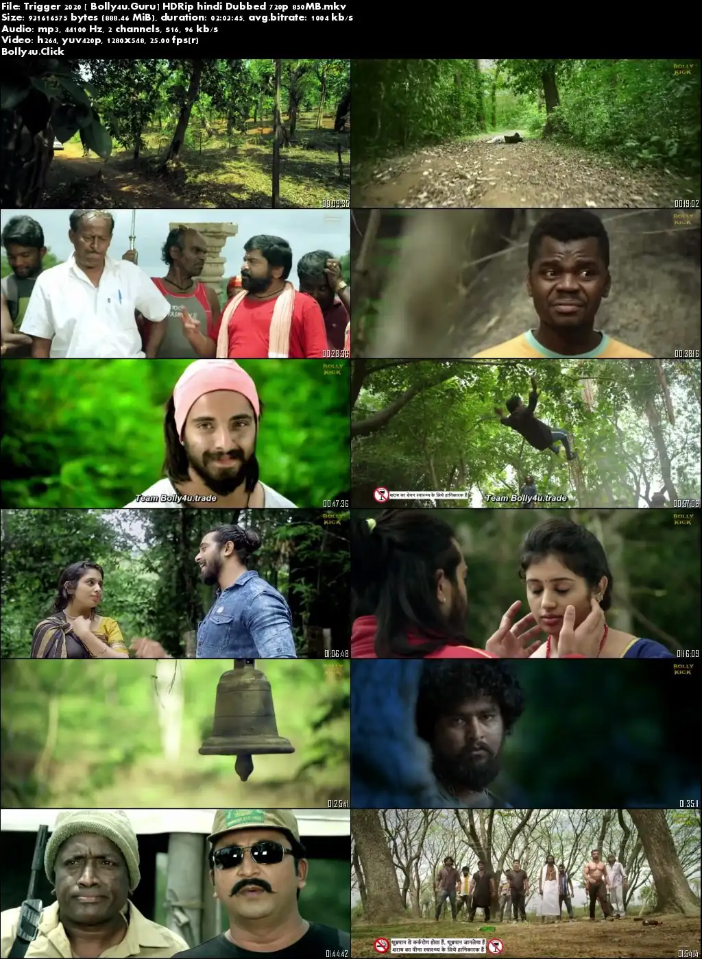 Trigger 2020 HDRip 300MB Hindi Dubbed 480p Download