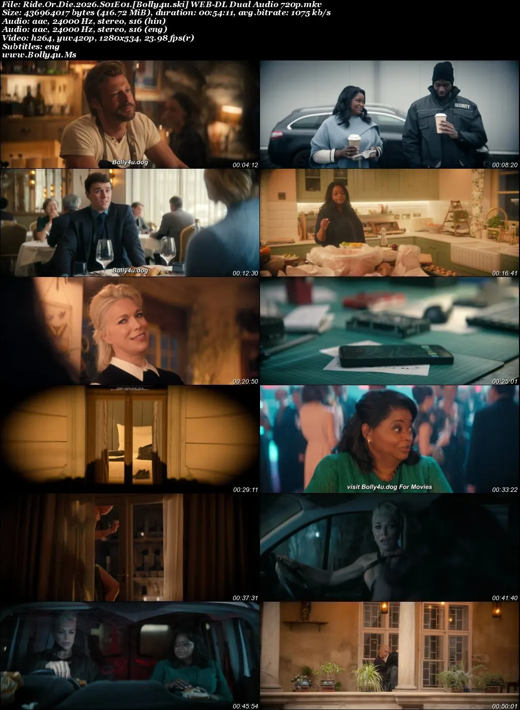 Ride Or Die 2026 WEB-DL Hindi Dual Audio ORG S01 Complete Download 720p  480p