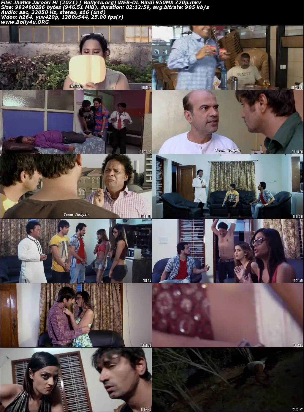 Jhatka Jaroori Hi 2021 WEB-DL 300Mb Hindi Movie Download 480p