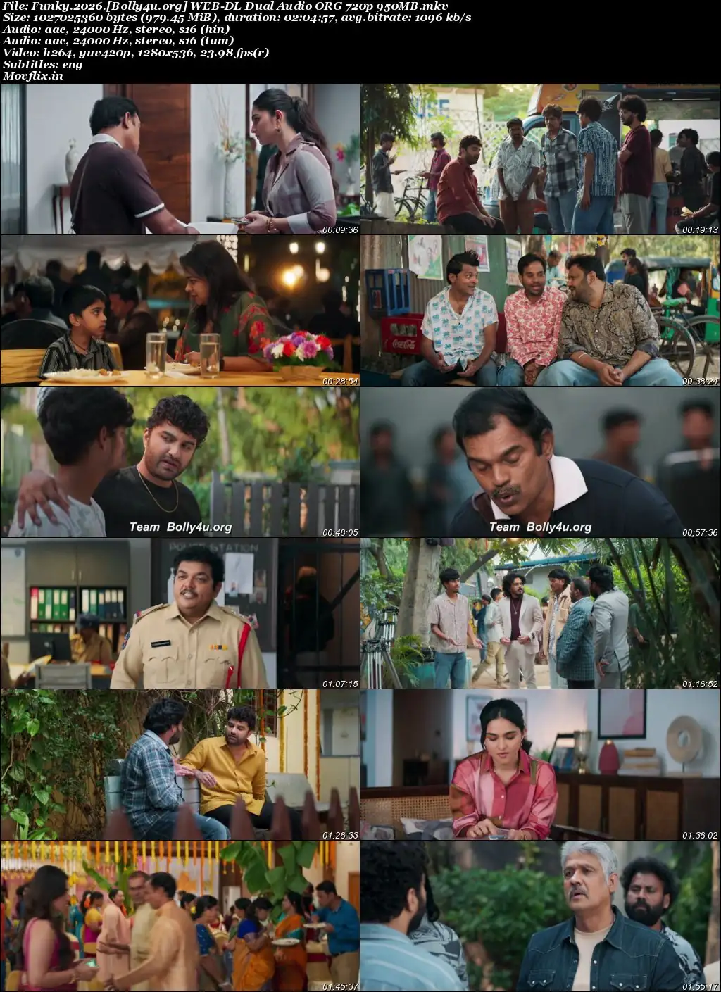 Funky 2026 WEB-DL UNCUT Hindi Dual Audio ORG Full Movie Download 1080p  720p  480p