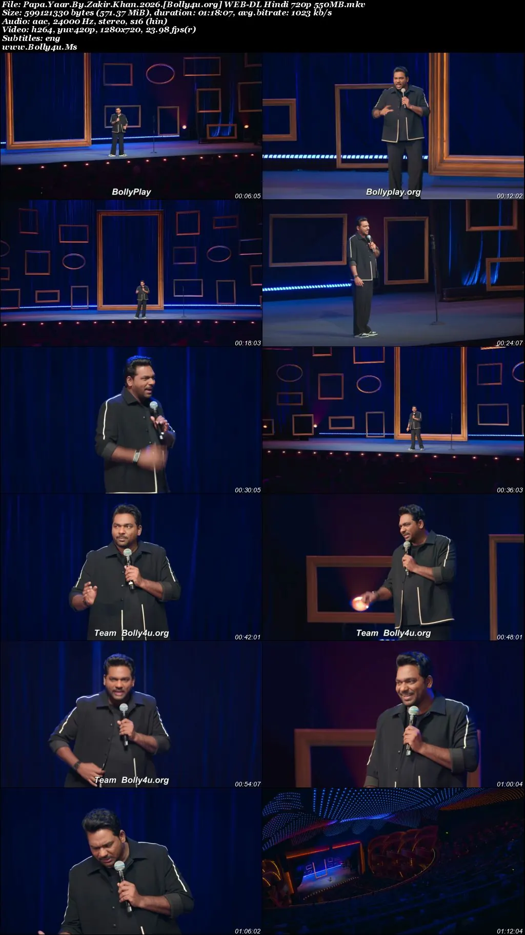 Papa Yaar By Zakir Khan 2026 WEB-DL Hindi Download 720p