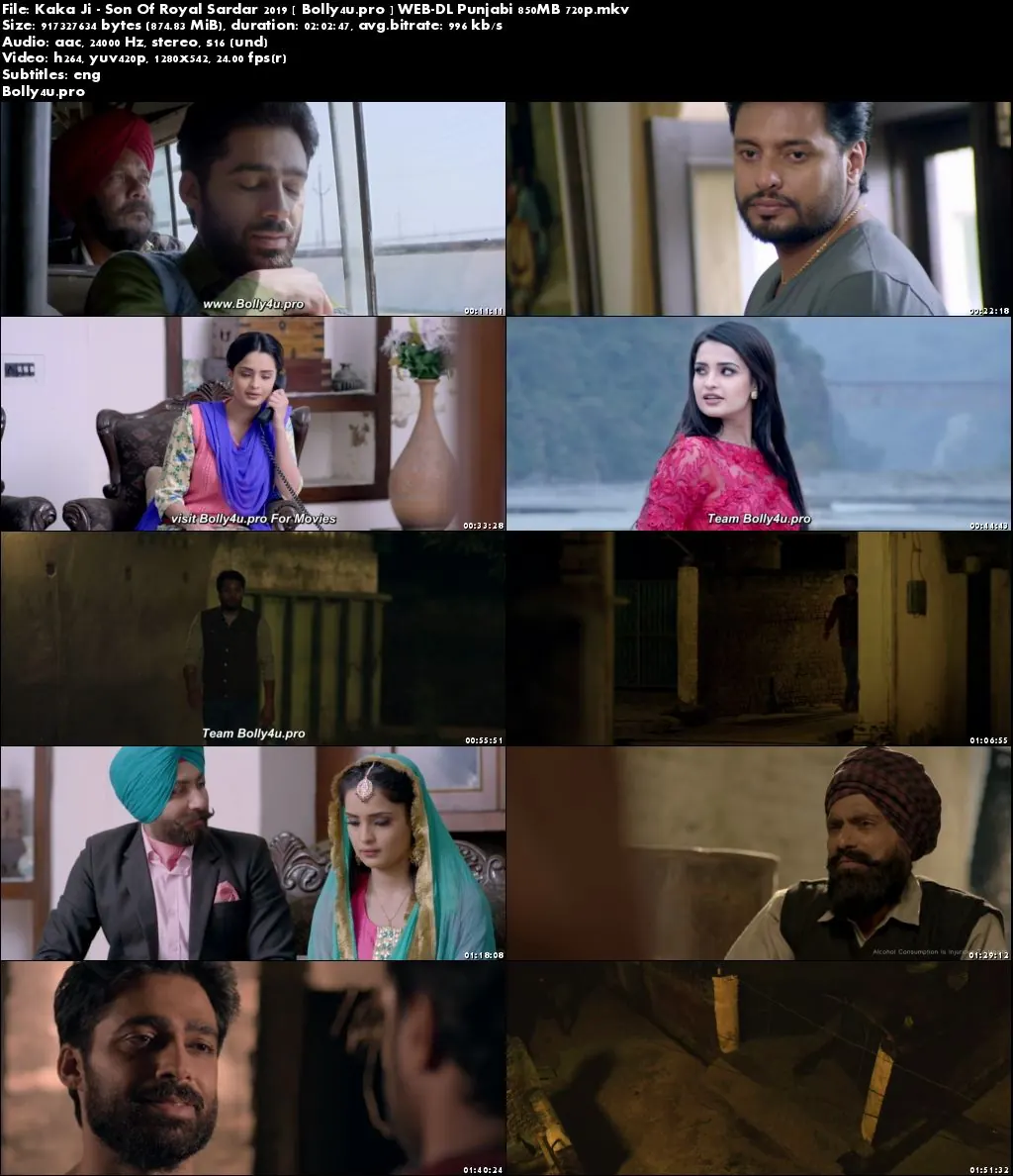 Kaka Ji Son Of Royal Sardar 2019 WEB-DL 350MB Punjabi 480p Download