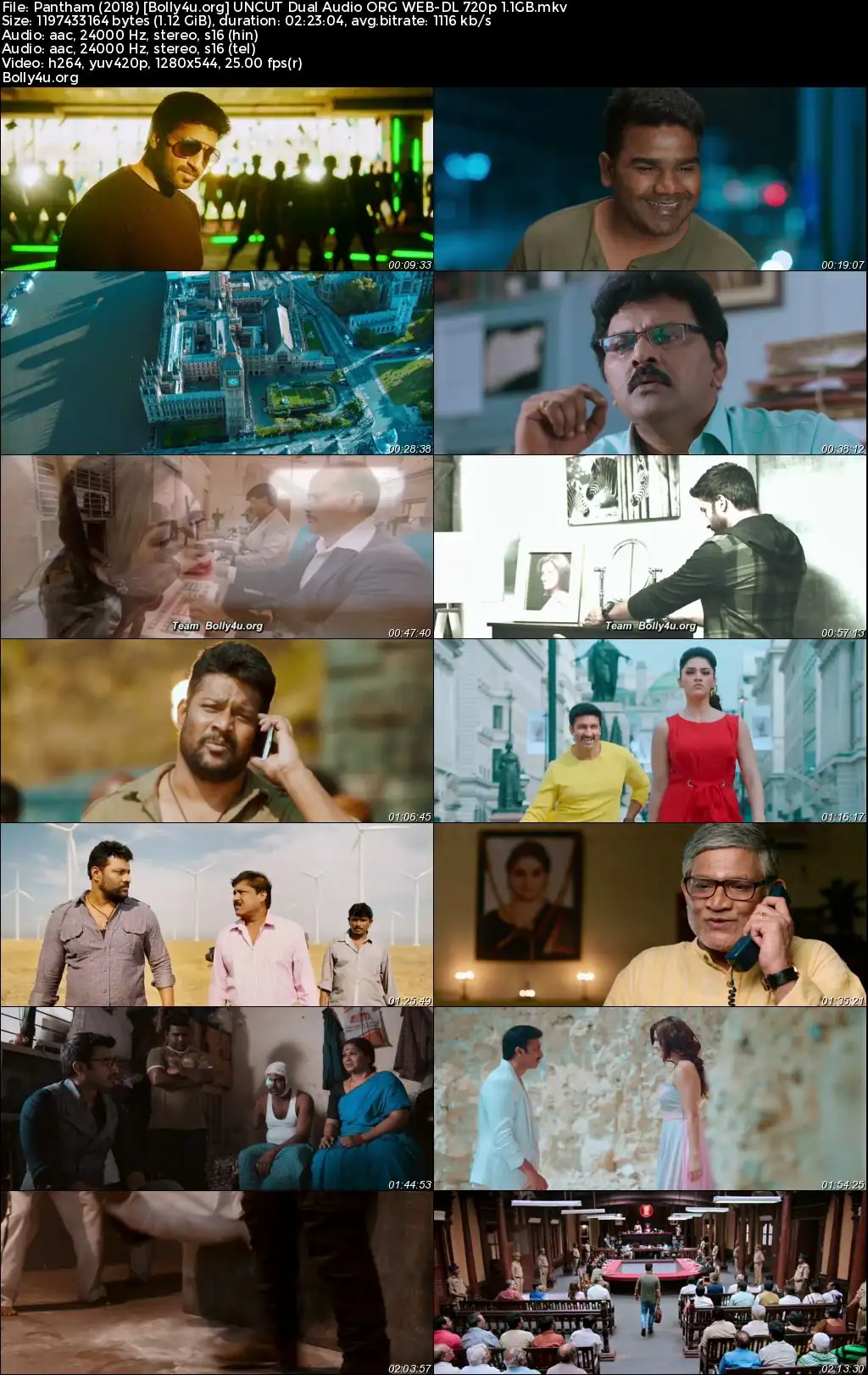 Pantham 2018 WEB-DL UNCUT Hindi Dual Audio ORG Full Movie Download 1080p  720p  480p