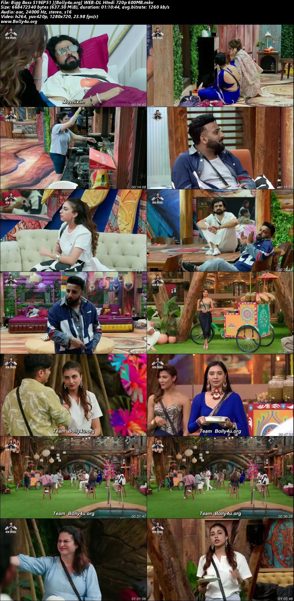 Bigg Boss 2025 WEB-DL Hindi S19EP51 Download 720p  480p