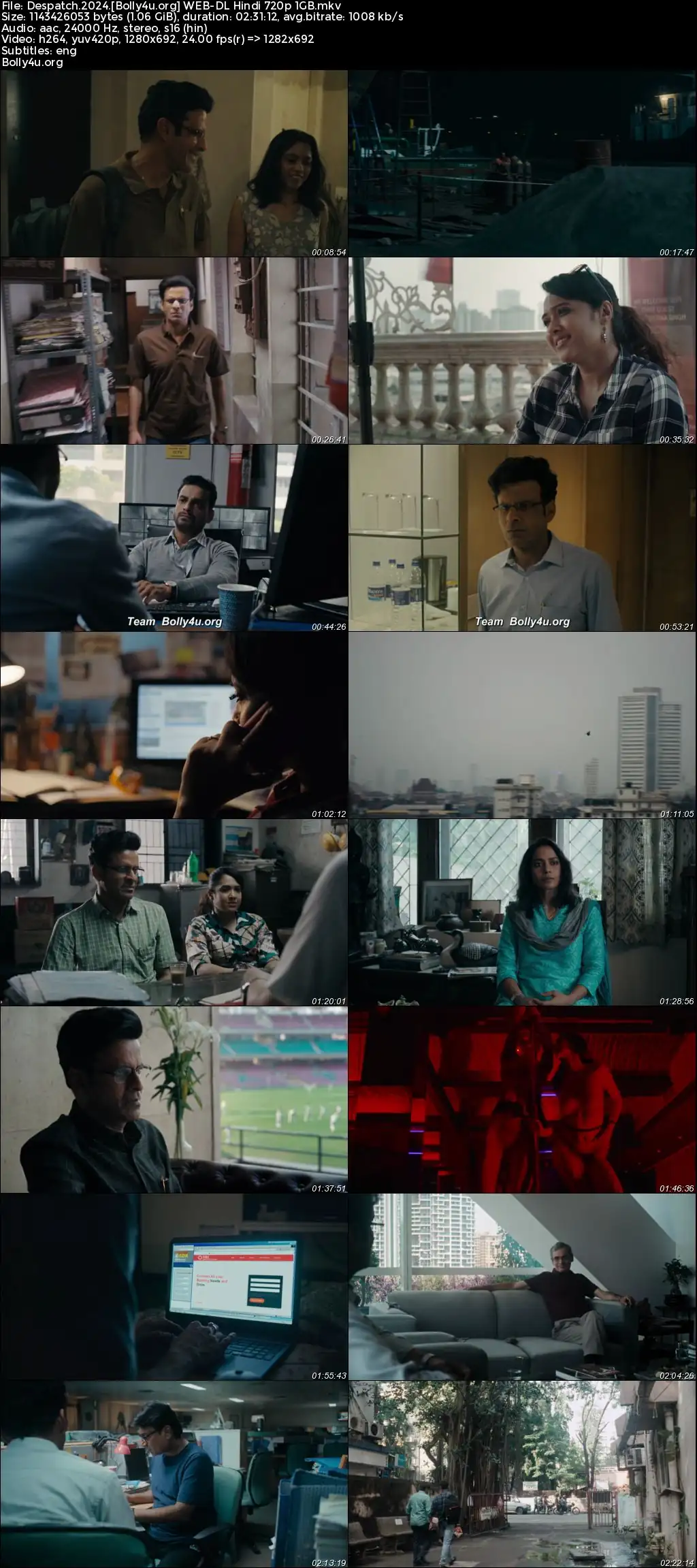 Despatch 2024 WEB-DL Hindi Full Movie Download 1080p  720p  480p