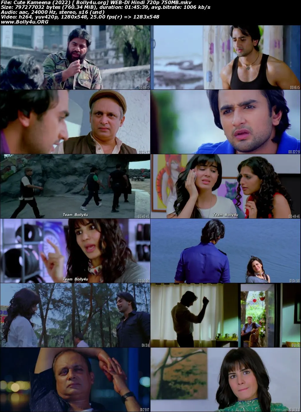 Cute Kameena 2022 WEB-DL 750MB Hindi Movie Download 720p