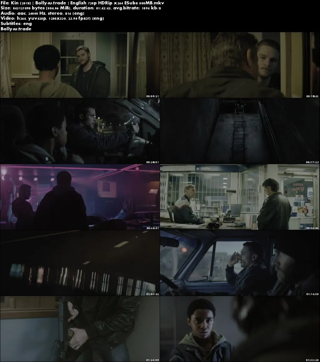 Kin 2018 HDRip 300Mb Full English Movie Download 480p ESub