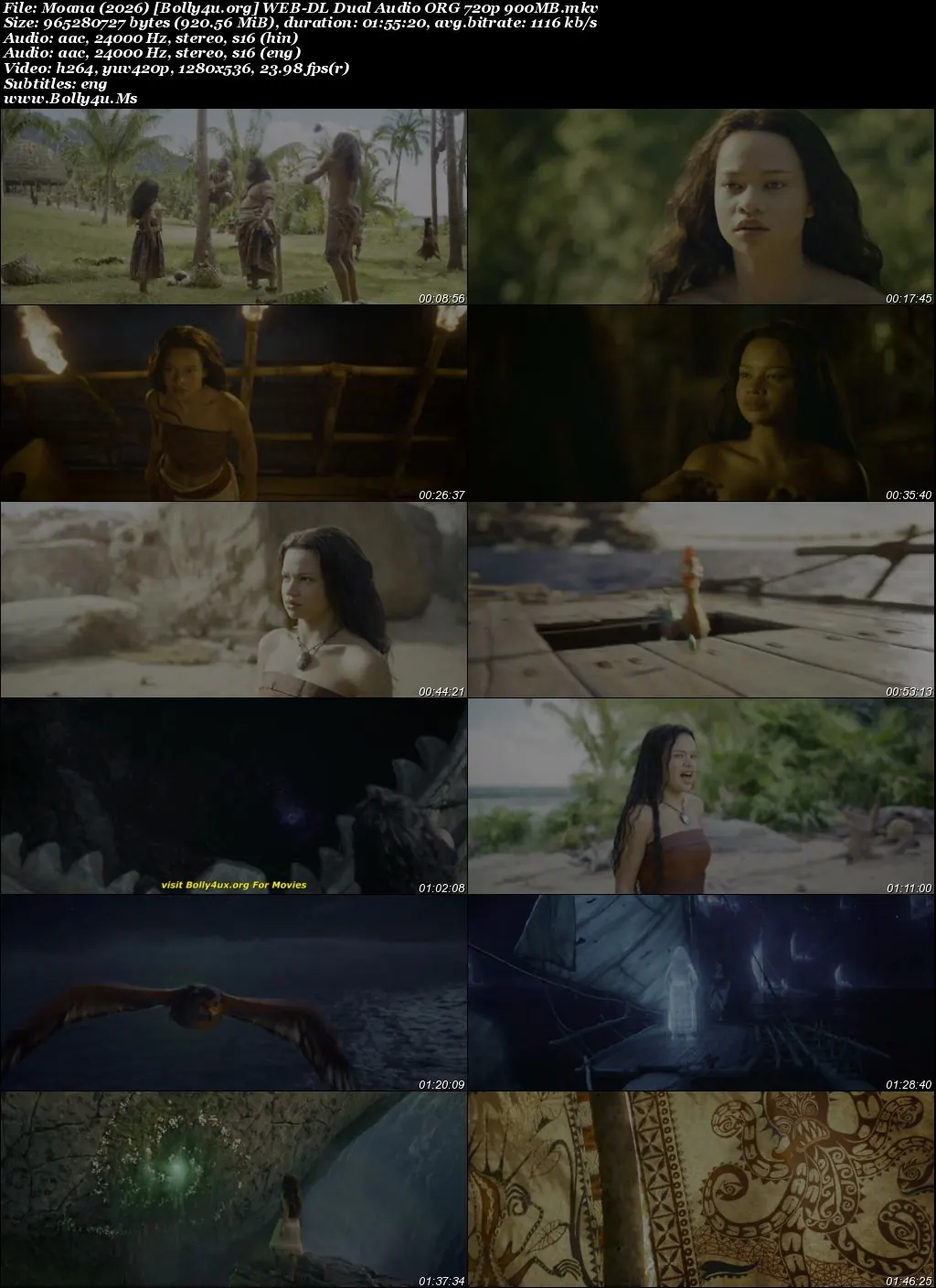 Moana 2026 WEB-DL Hindi Dual Audio ORG Full Movie Download 1080p  720p  480p