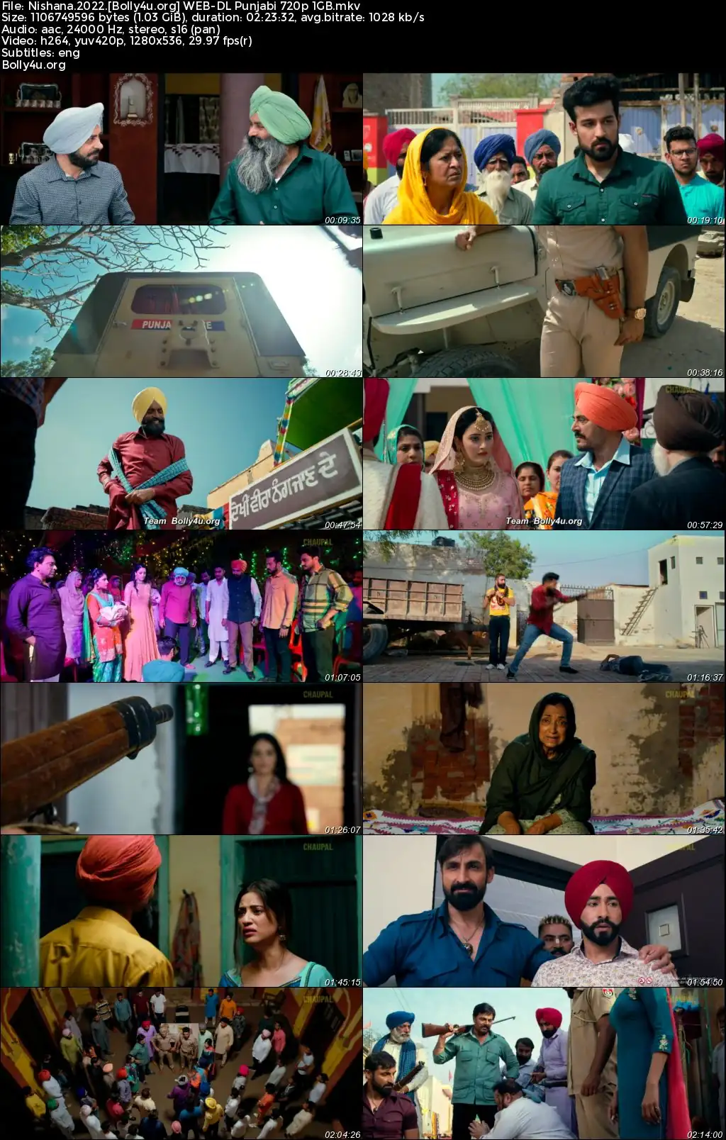 Nishana 2022 WEB-DL Punjabi Full Movie Download 1080p  720p  480p