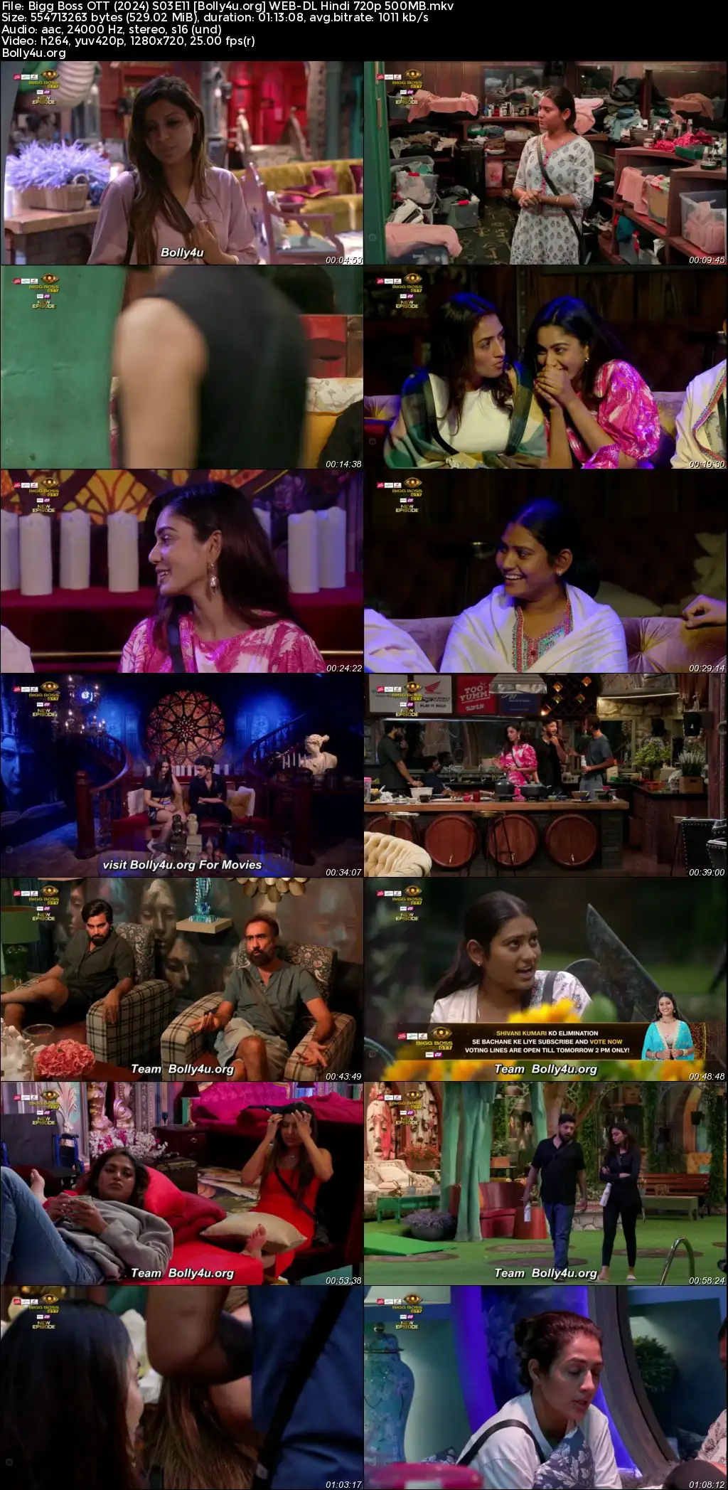 Bigg Boss OTT 2024 WEB-DL Hindi S03E11 720p 480p Download